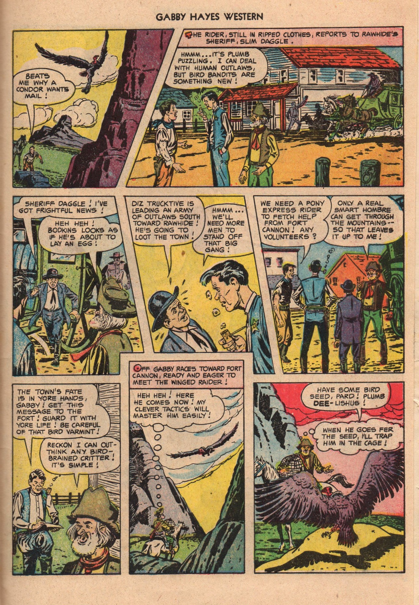 Read online Gabby Hayes Western comic -  Issue #50 - 29