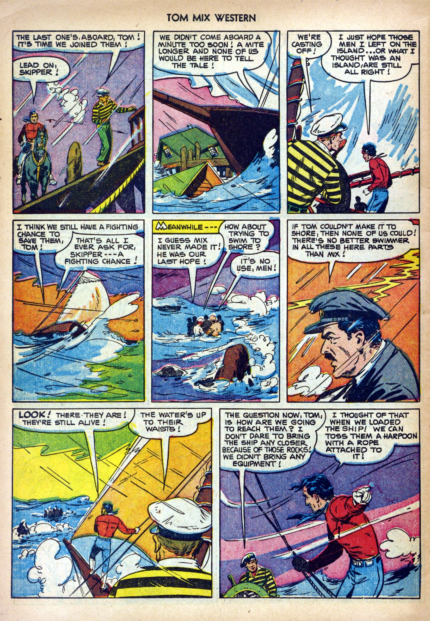 Read online Tom Mix Western (1948) comic -  Issue #48 - 30