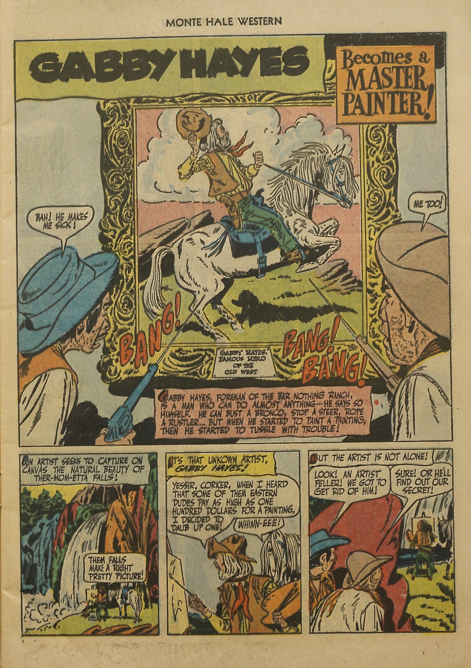 Read online Monte Hale Western comic -  Issue #52 - 13
