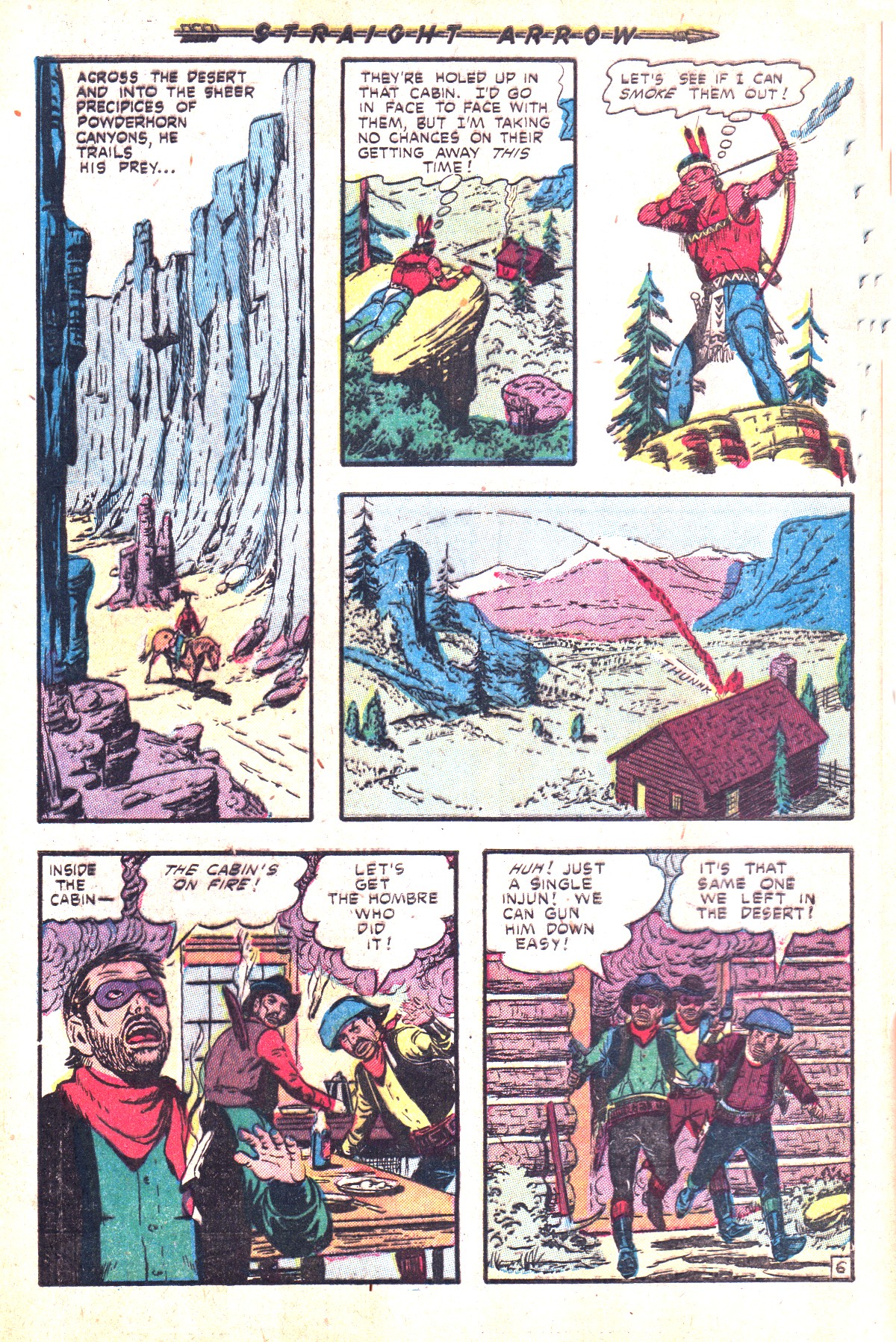 Read online Straight Arrow comic -  Issue #33 - 8