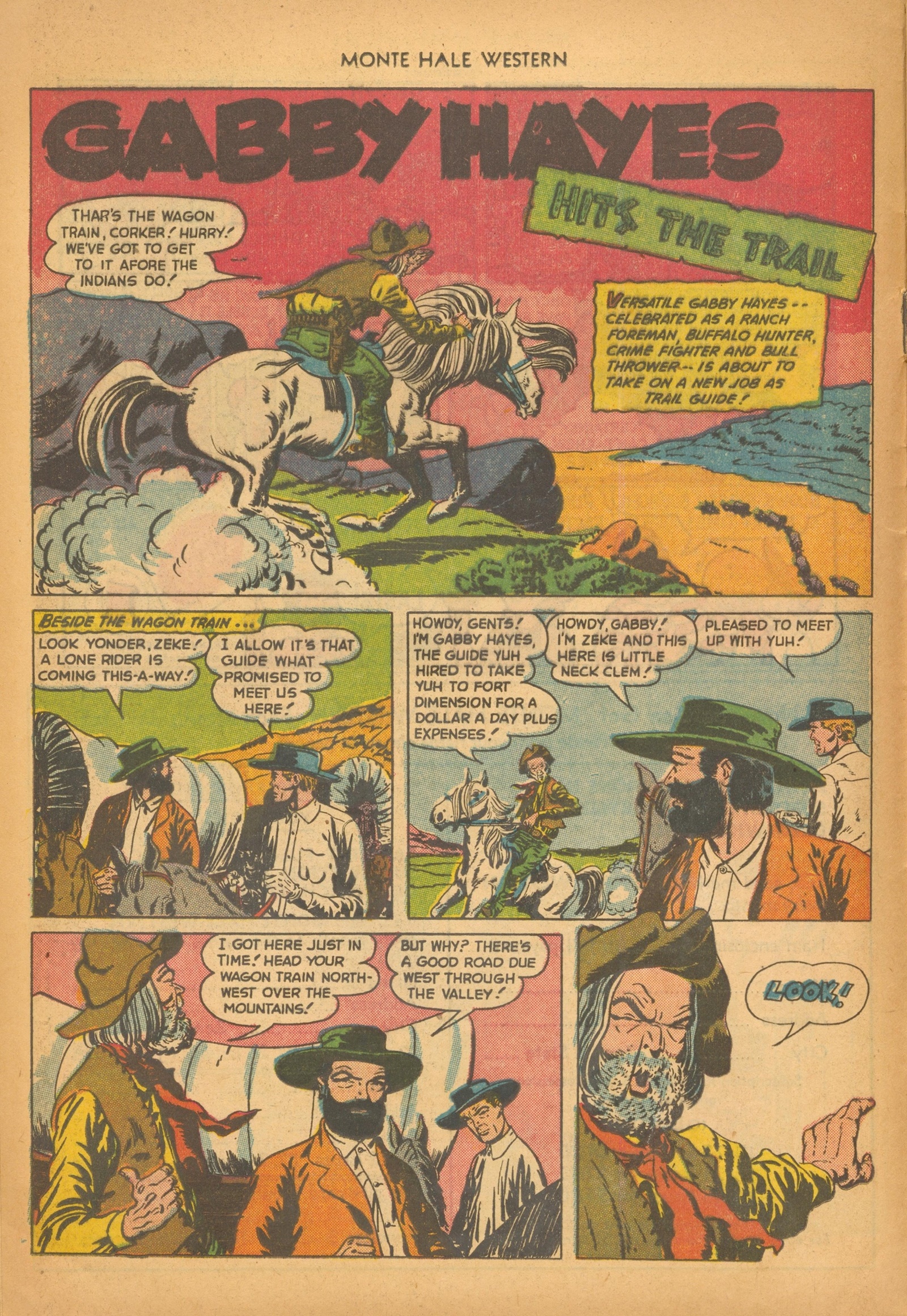 Read online Monte Hale Western comic -  Issue #76 - 12