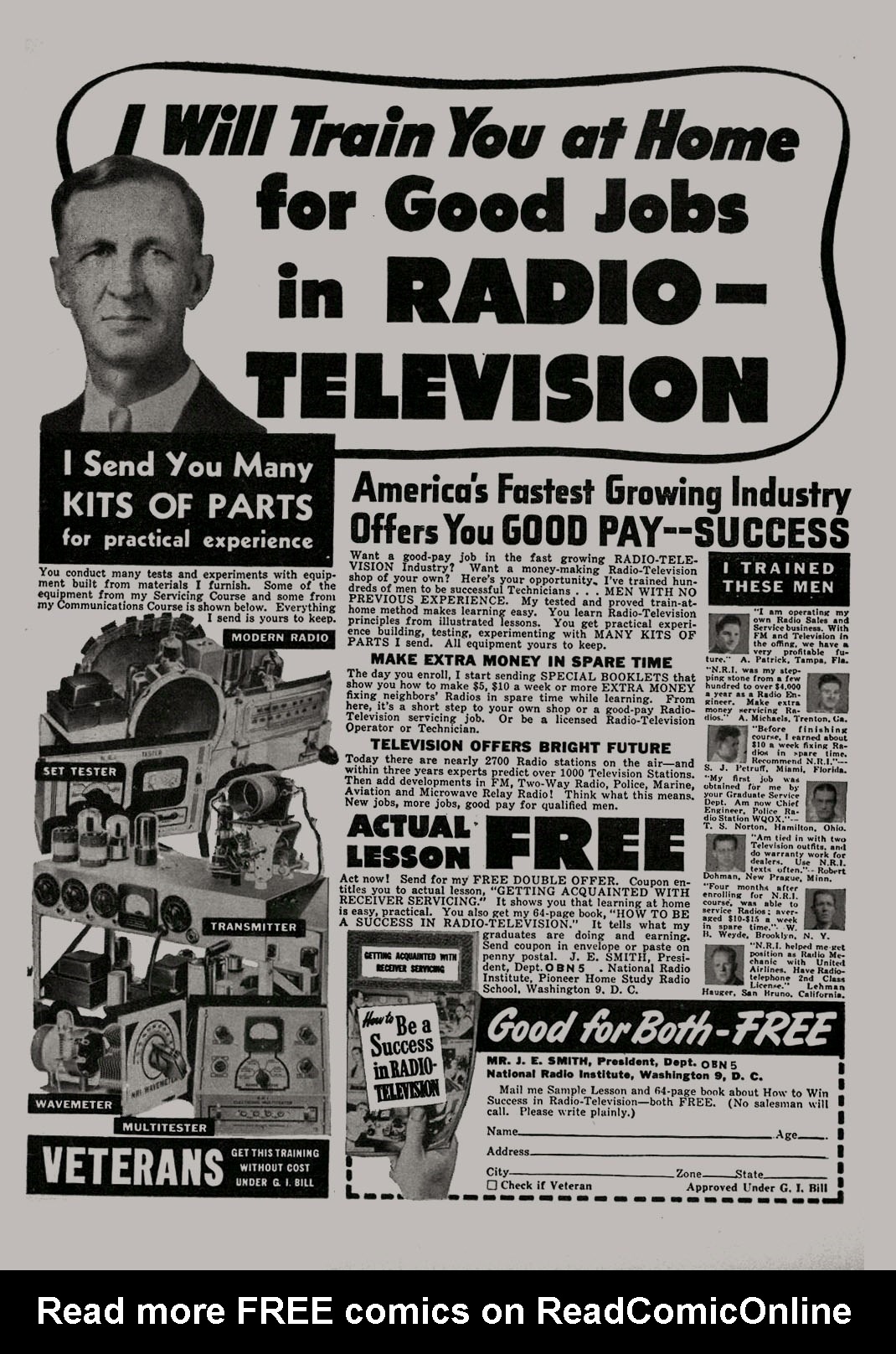 Read online Monte Hale Western comic -  Issue #45 - 36