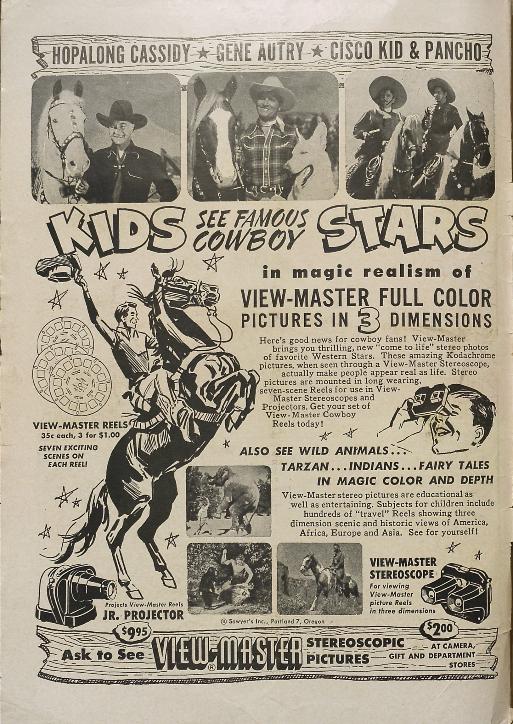 Read online Monte Hale Western comic -  Issue #52 - 2