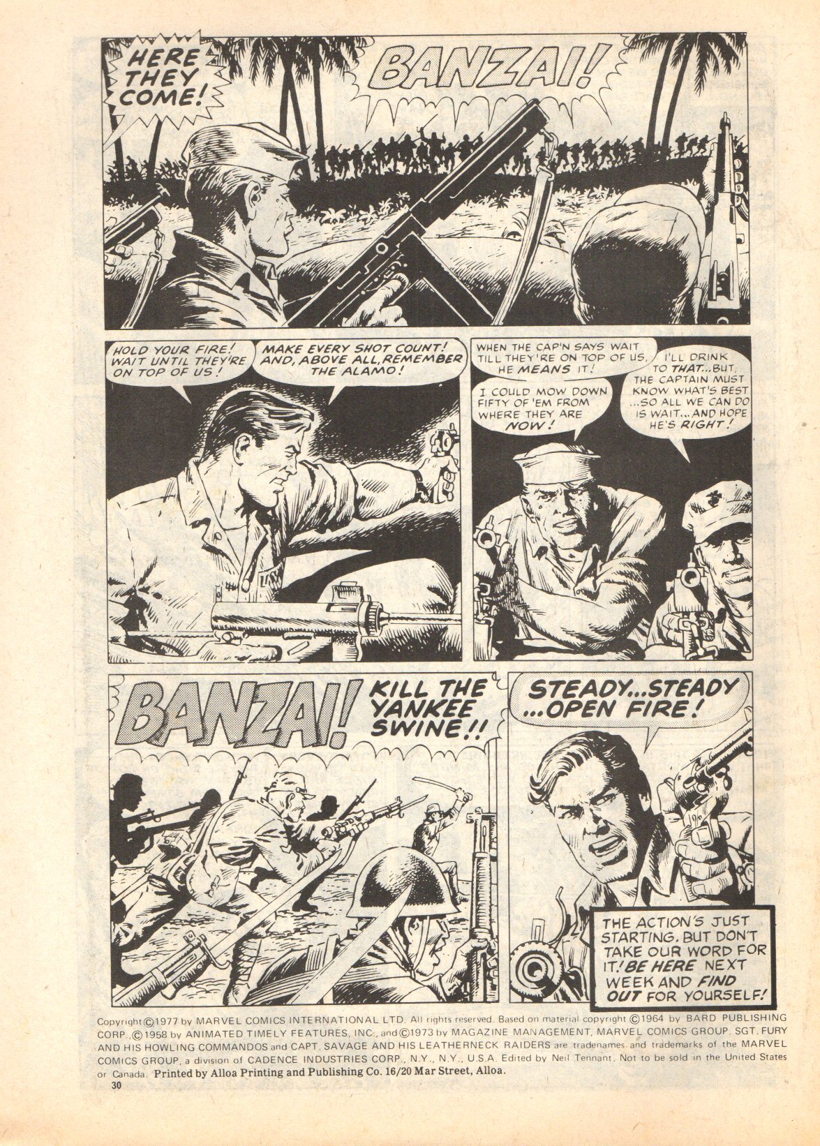 Read online Fury (1977) comic -  Issue #19 - 30
