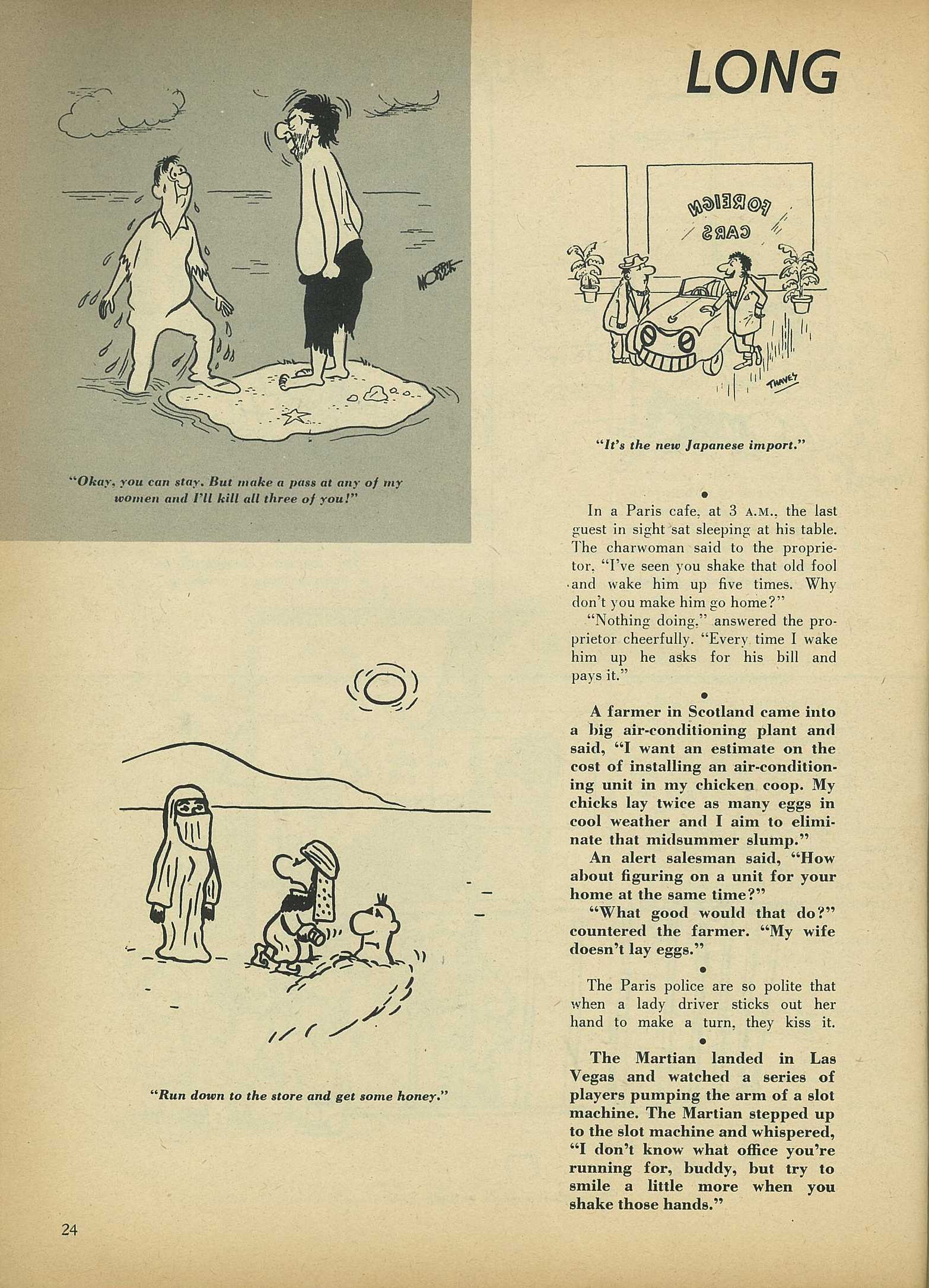 Read online Cartoons and Gags comic -  Issue #5 - 24