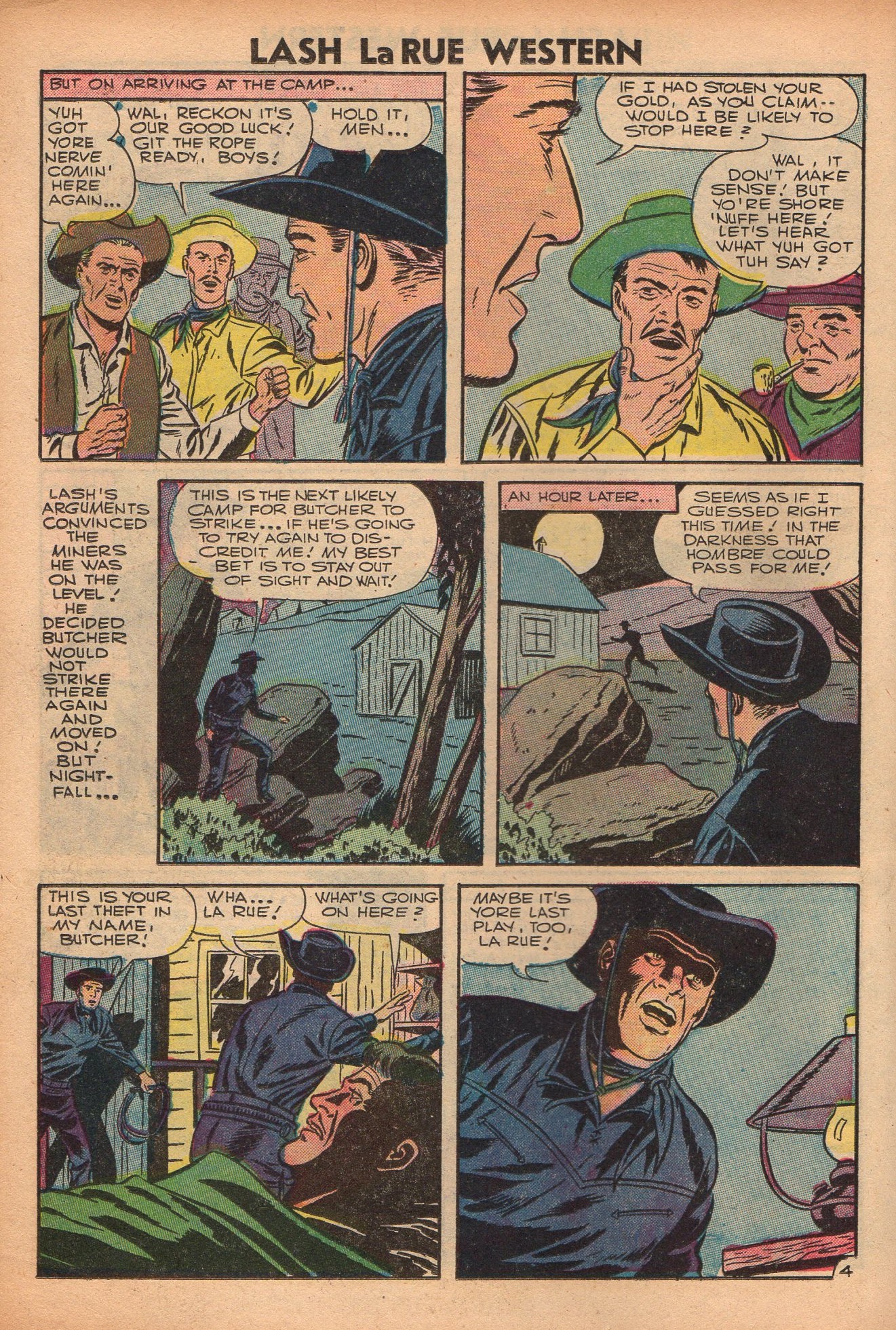 Read online Lash Larue Western (1949) comic -  Issue #61 - 26
