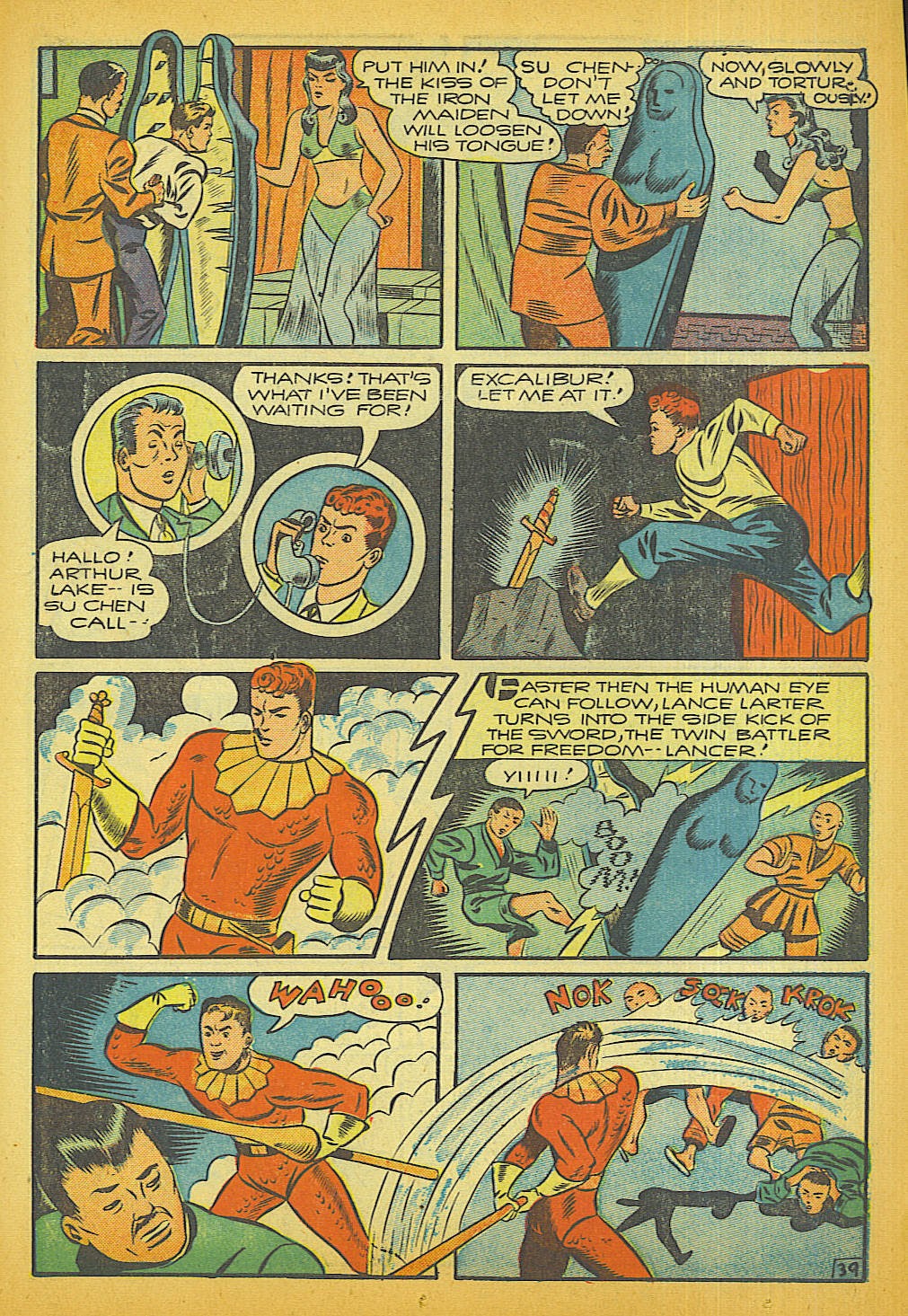 Read online Super-Mystery Comics comic -  Issue #17 - 39