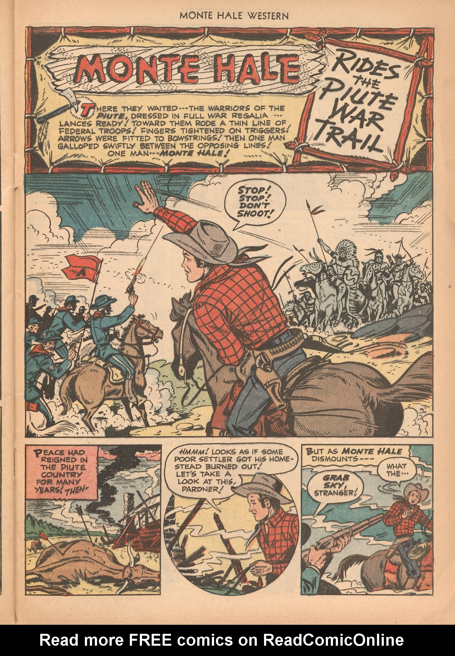 Read online Monte Hale Western comic -  Issue #43 - 41