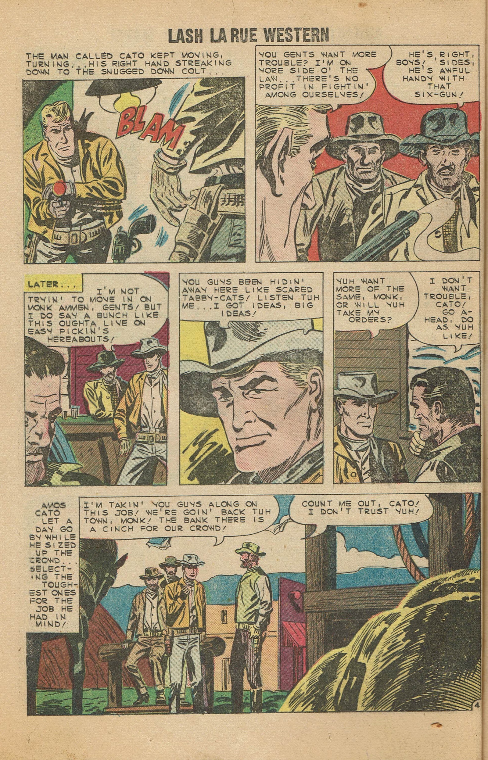 Read online Lash Larue Western (1949) comic -  Issue #79 - 24