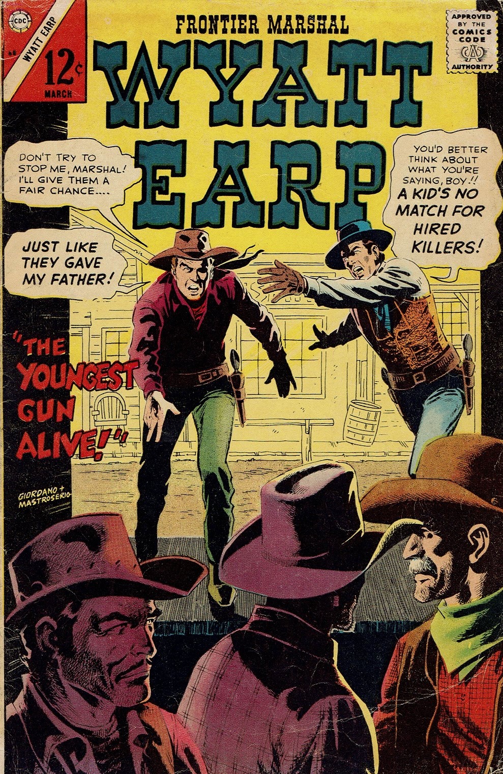 Read online Wyatt Earp Frontier Marshal comic -  Issue #68 - 1