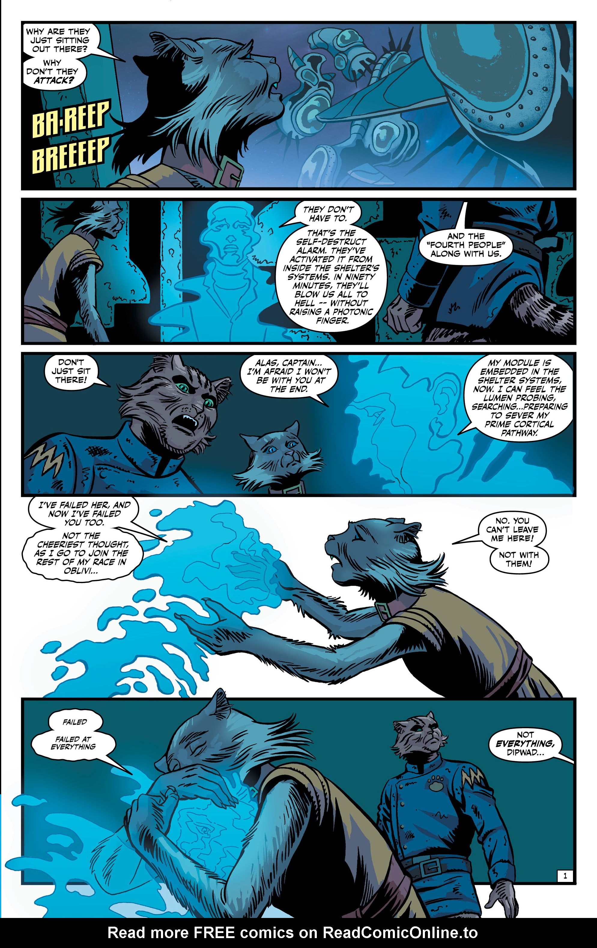 Read online Captain Ginger: The Last Feeder comic -  Issue #2 - 3