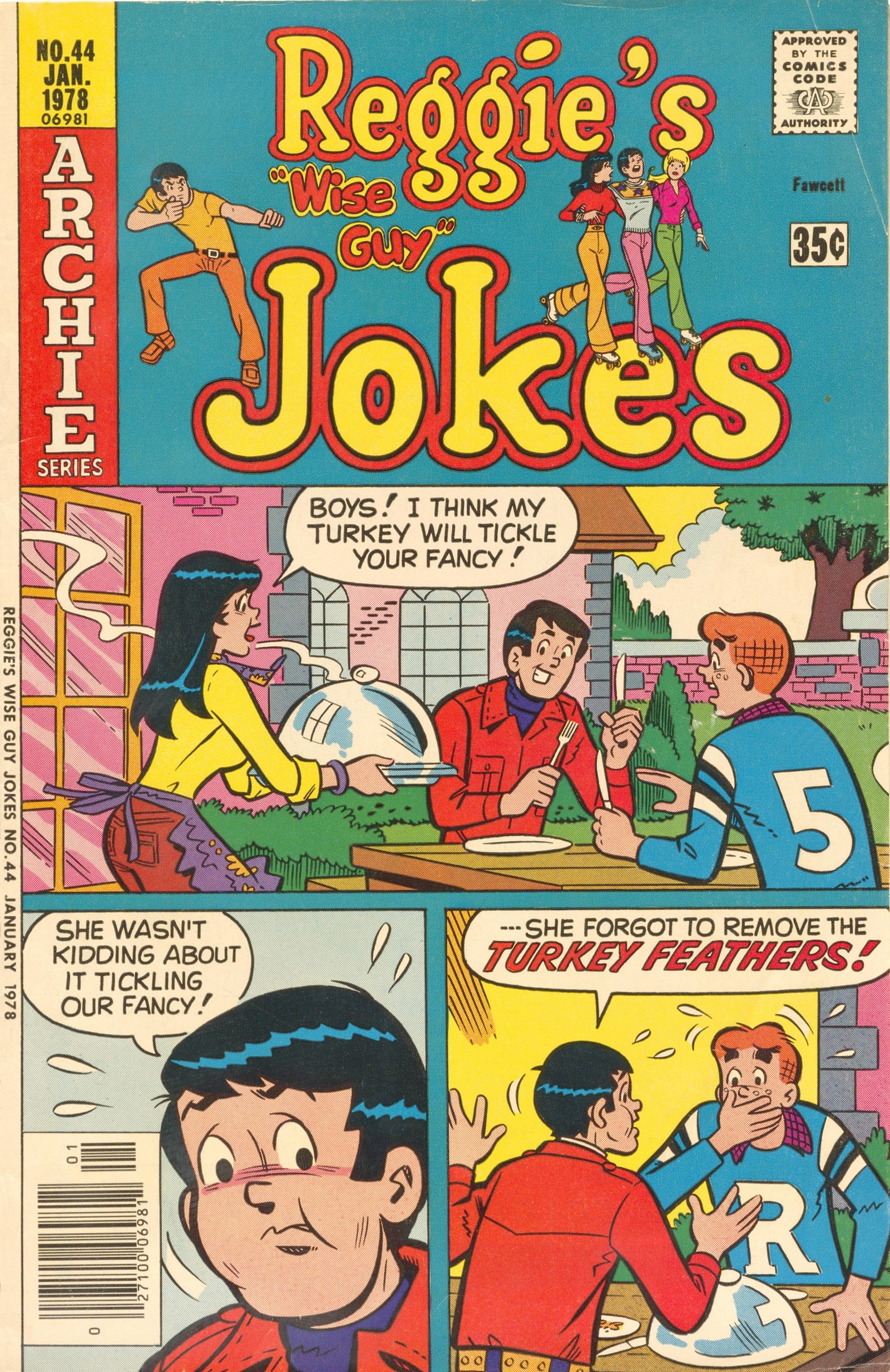 Read online Reggie's Wise Guy Jokes comic -  Issue #44 - 1