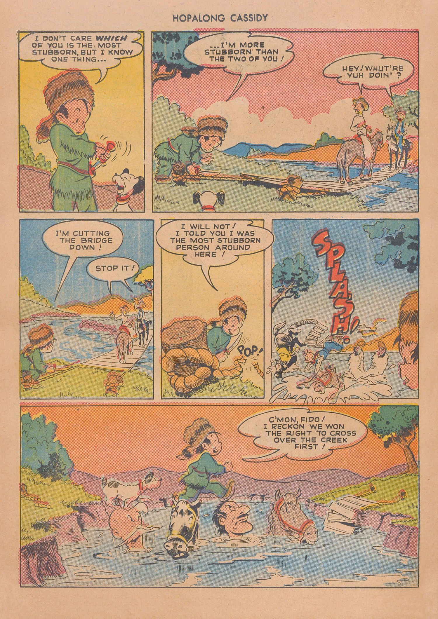 Read online Hopalong Cassidy comic -  Issue #25 - 40