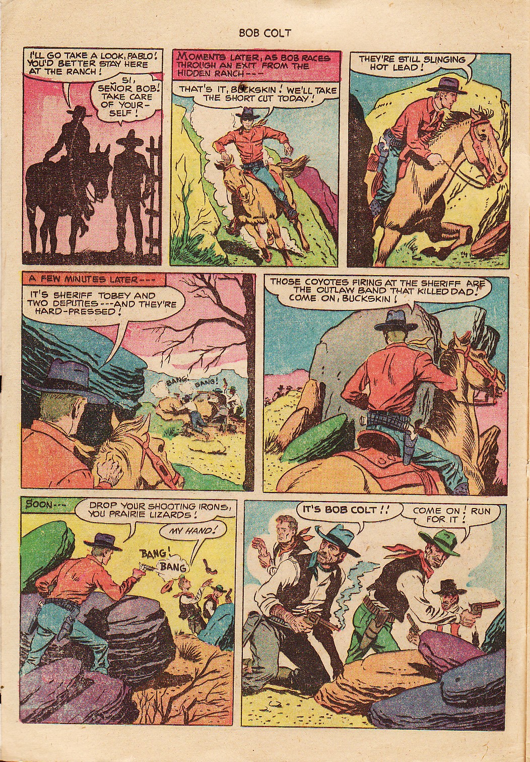 Read online Bob Colt Western comic -  Issue #7 - 4