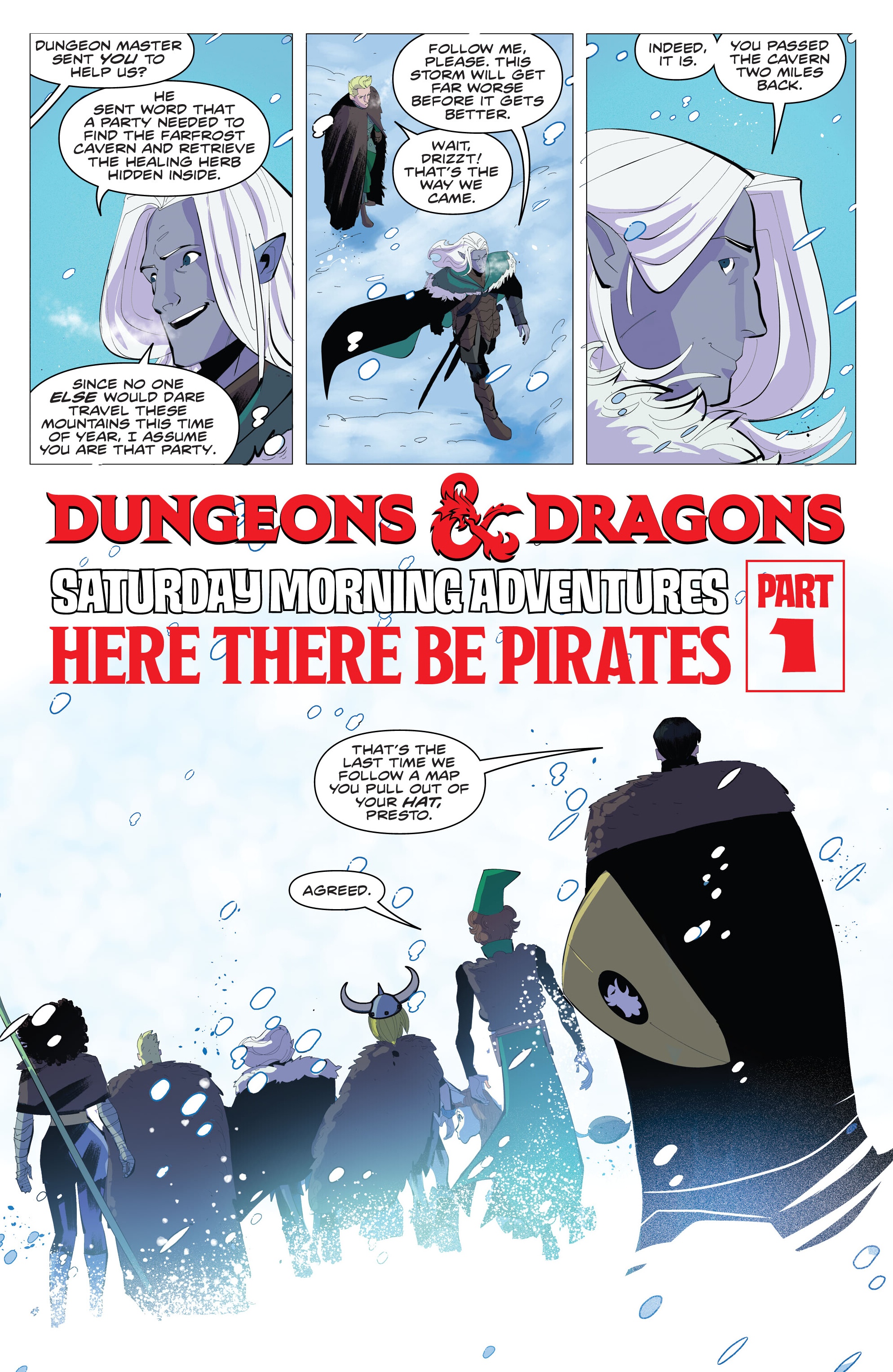 Read online Dungeons & Dragons: Saturday Morning Adventures (2024) comic -  Issue #1 - 8