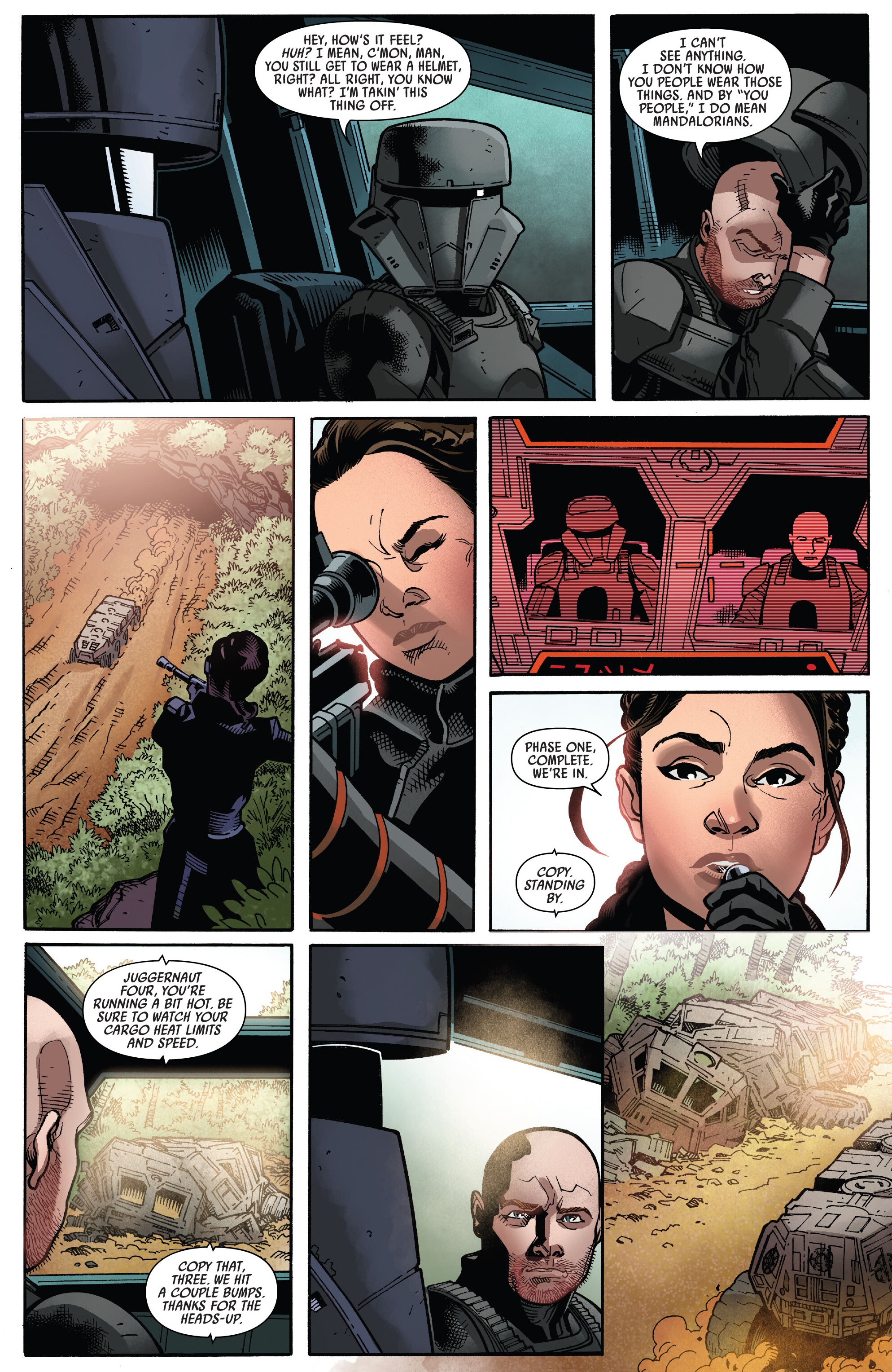 Read online Star Wars: The Mandalorian Season 2 comic -  Issue #7 - 11