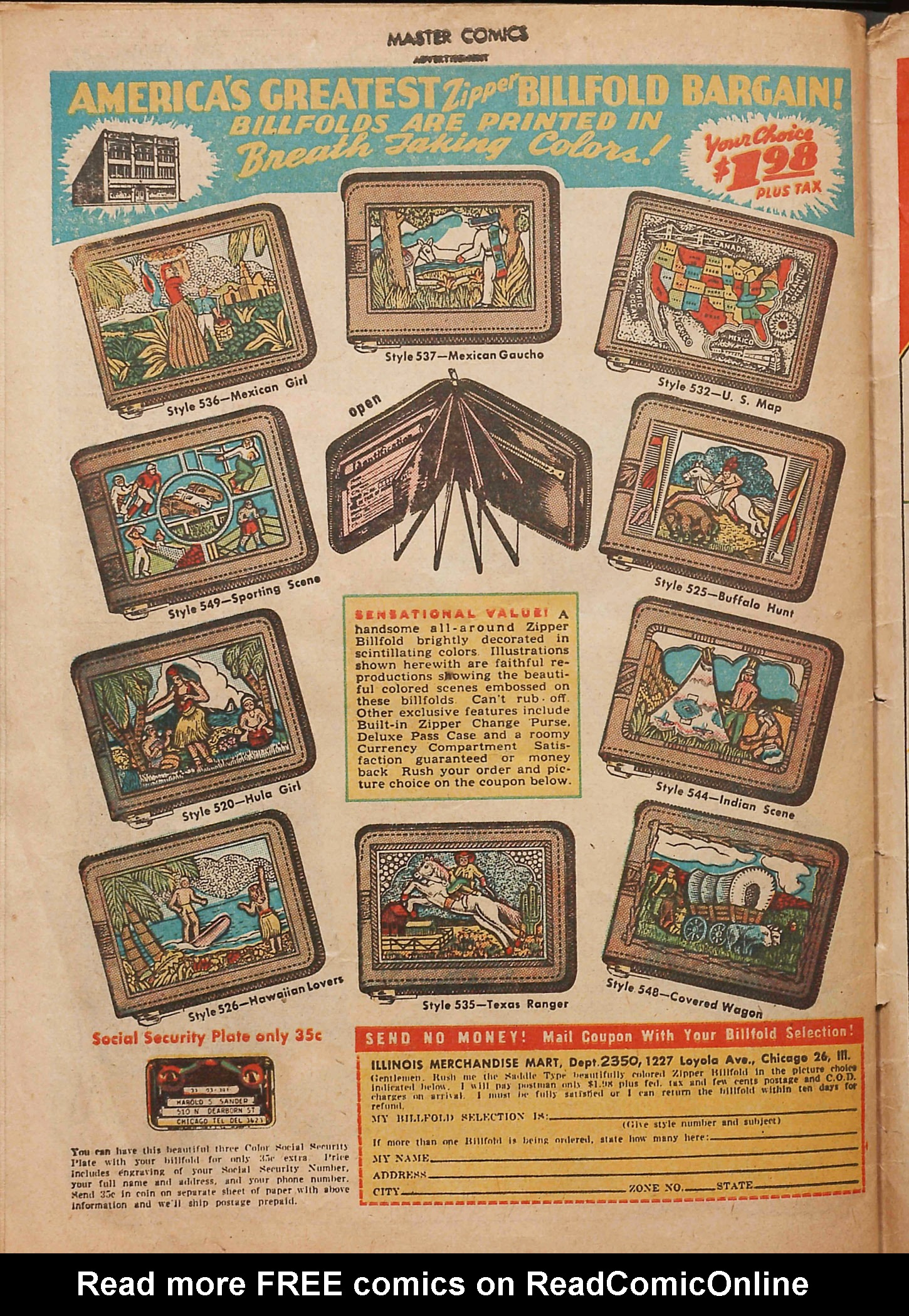 Read online Master Comics comic -  Issue #89 - 50