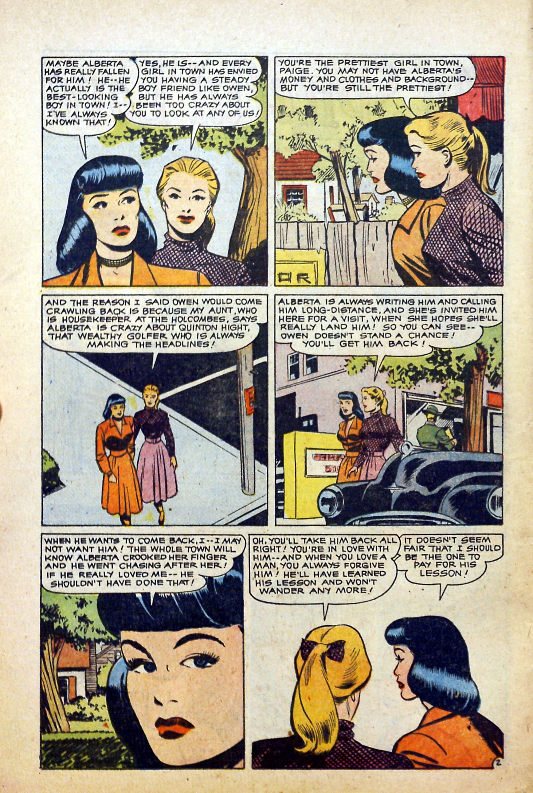 Read online Complete Love Magazine comic -  Issue #184 - 12