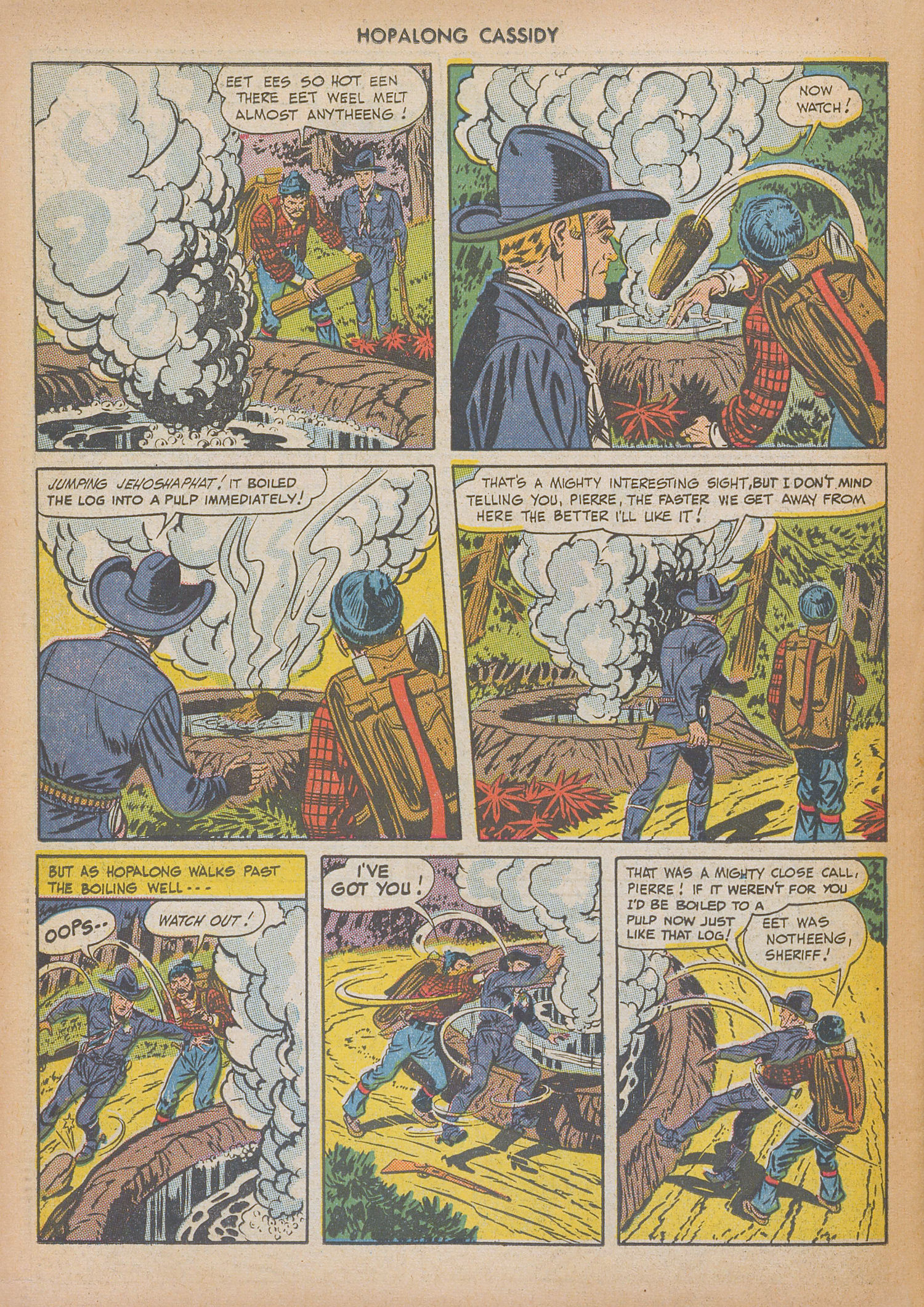 Read online Hopalong Cassidy comic -  Issue #34 - 42