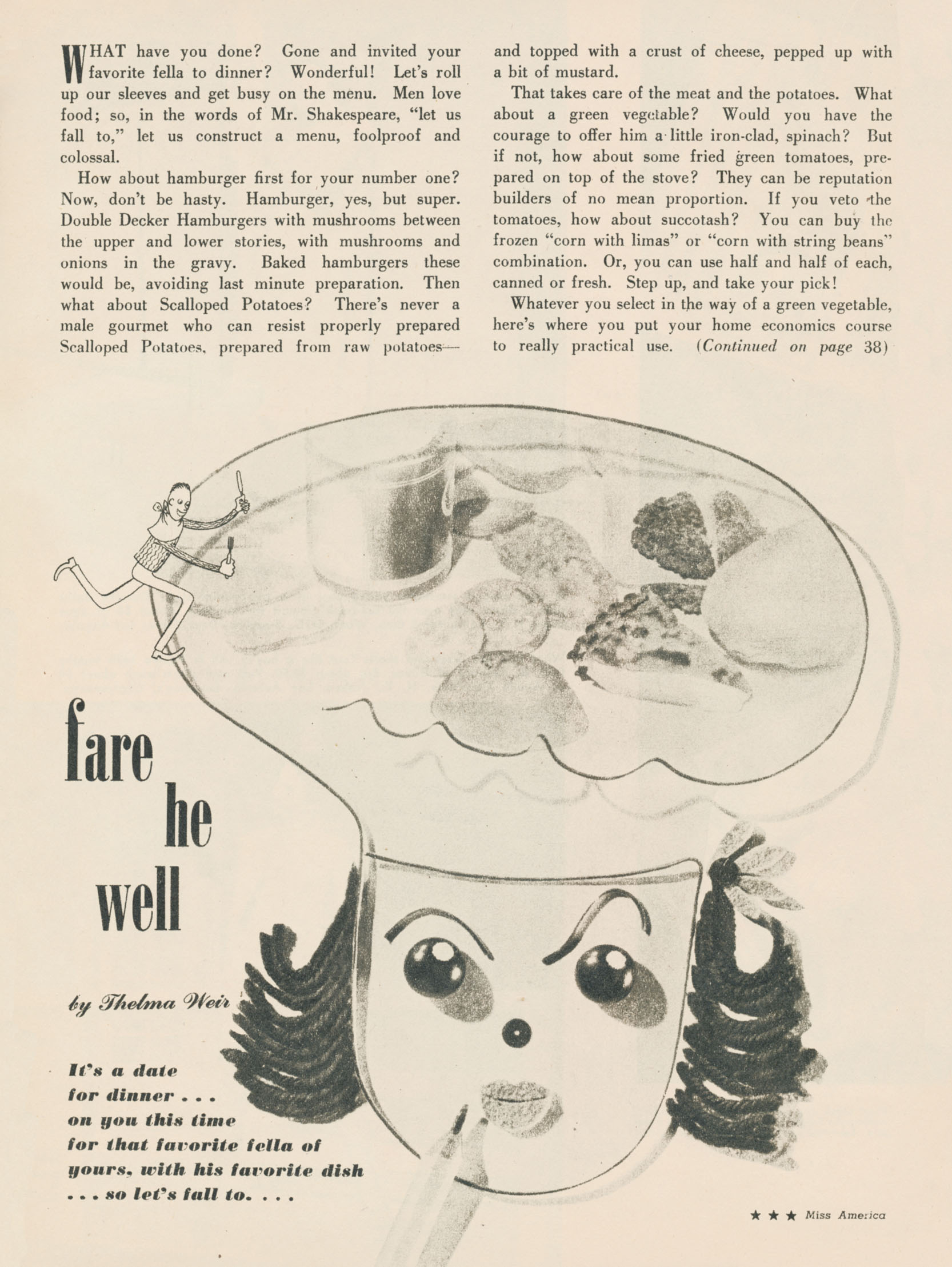 Read online Miss America Magazine comic -  Issue #33 - 12
