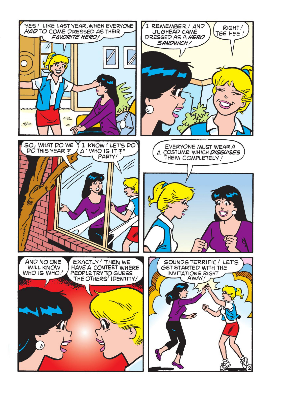 Read online World of Betty & Veronica Digest comic -  Issue #19 - 152