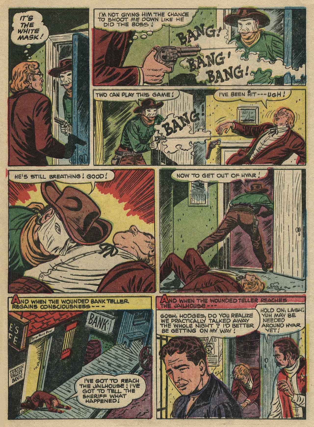 Read online Lash Larue Western (1949) comic -  Issue #54 - 8