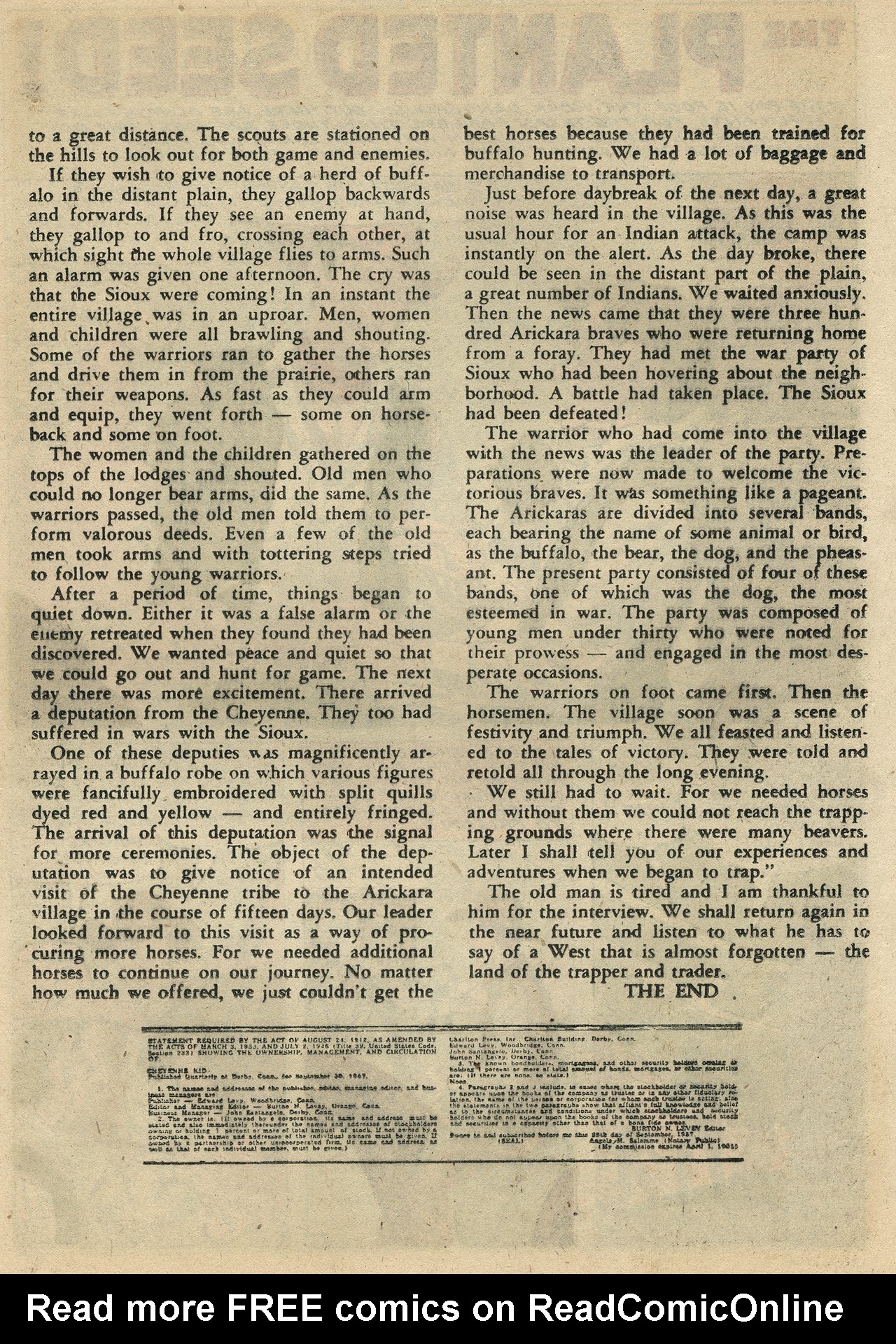 Read online Cheyenne Kid comic -  Issue #13 - 17