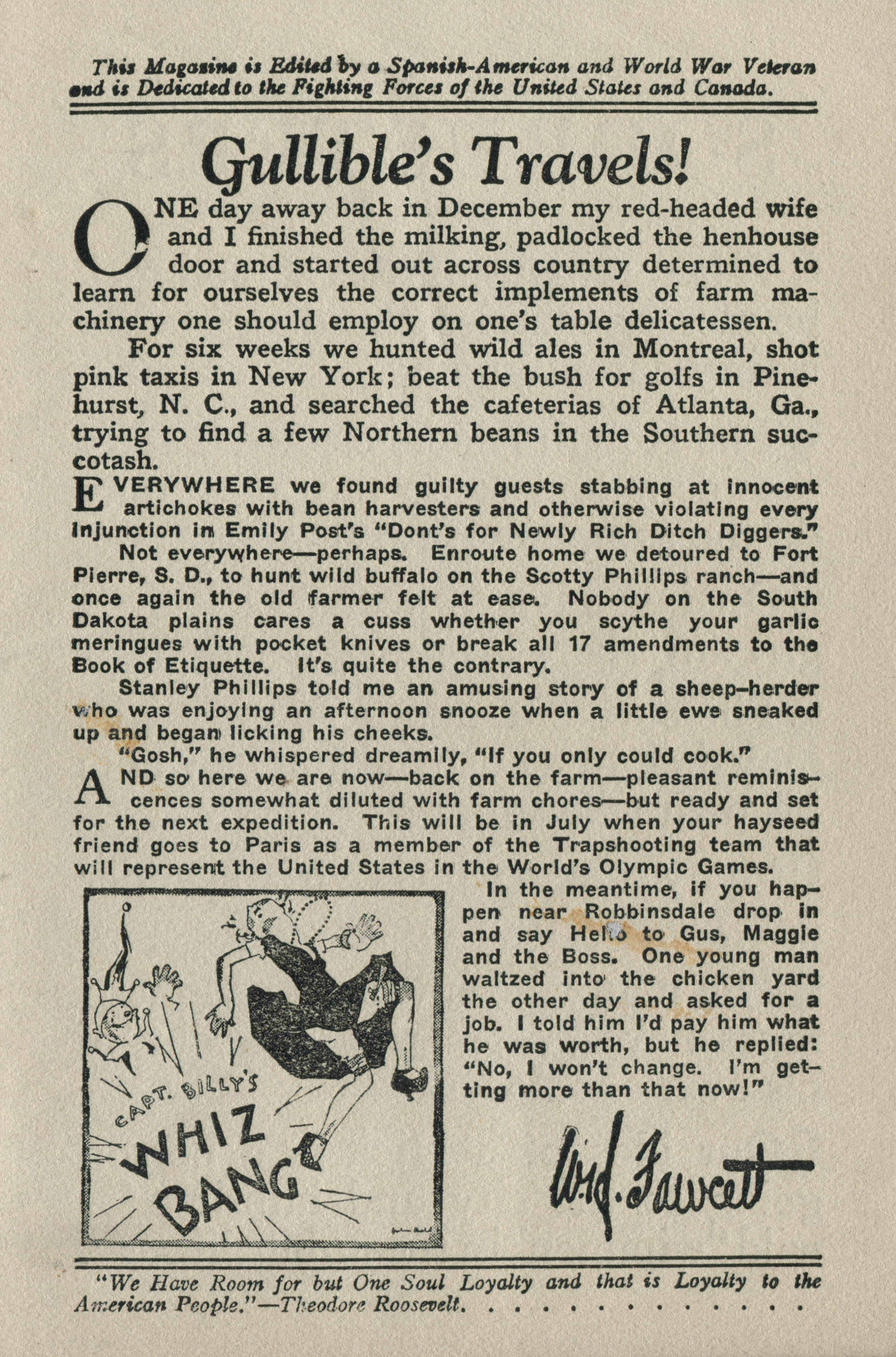 Read online Captain Billy's Whiz Bang comic -  Issue #57 - 3