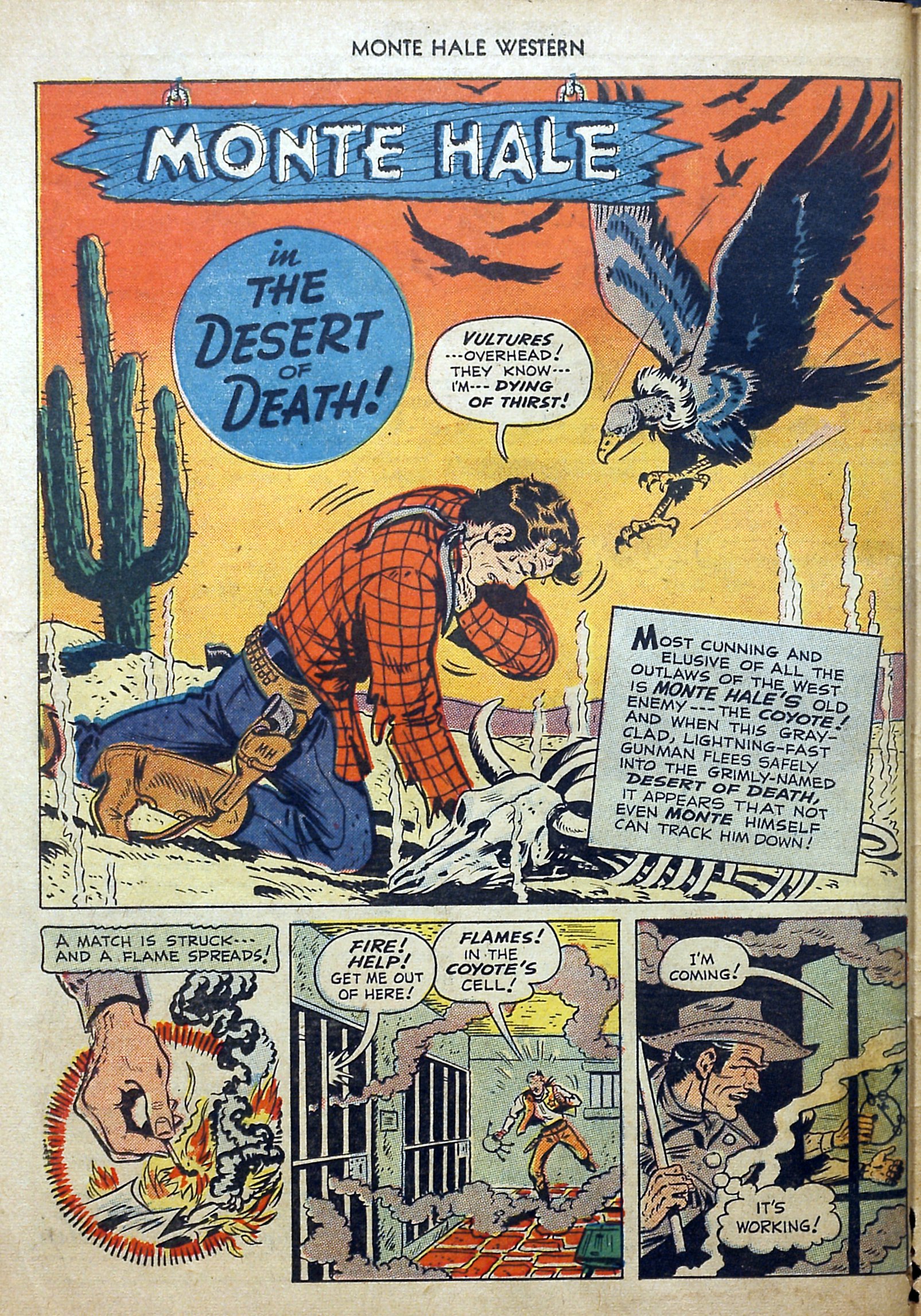 Read online Monte Hale Western comic -  Issue #46 - 42