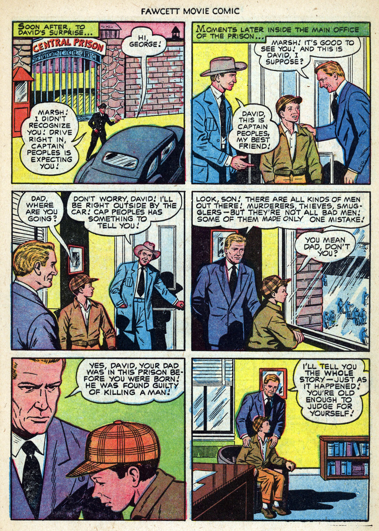 Read online Fawcett Movie Comic comic -  Issue #19 - 7