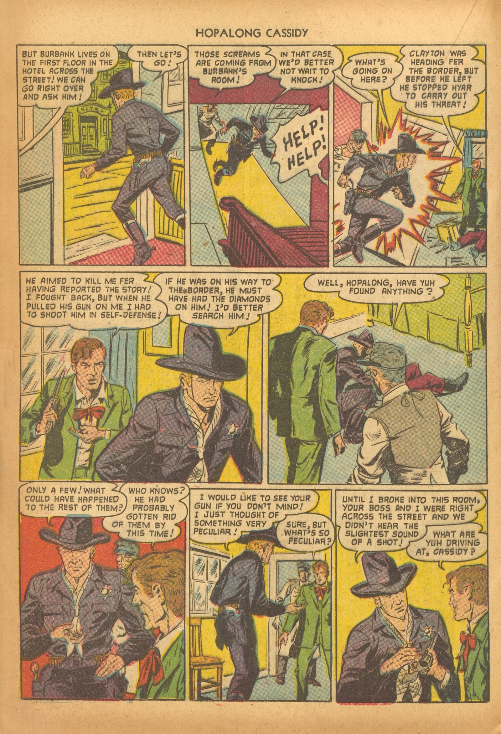 Read online Hopalong Cassidy comic -  Issue #73 - 20