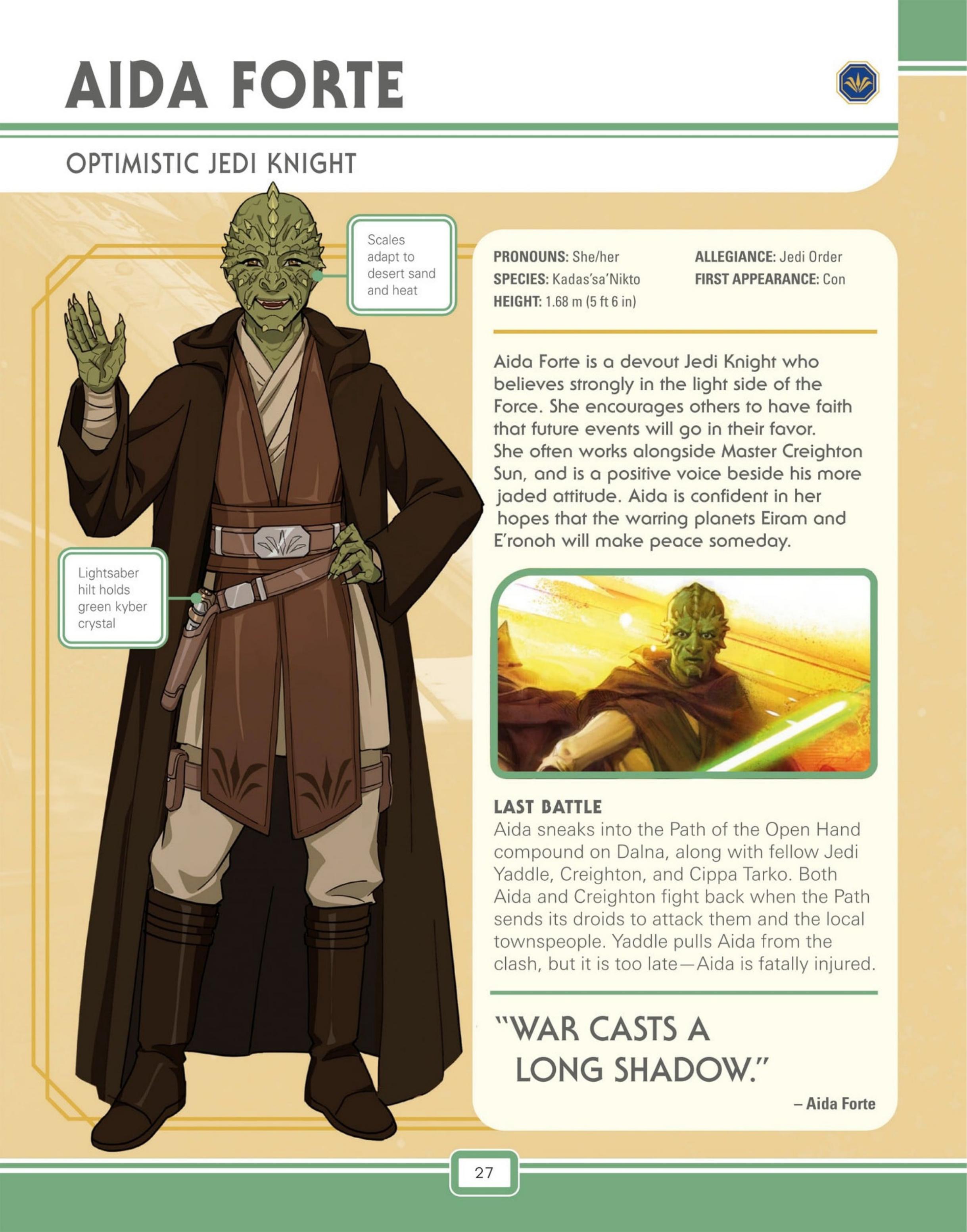 Read online Star Wars: The High Republic Character Encyclopedia comic -  Issue # TPB (Part 1) - 29