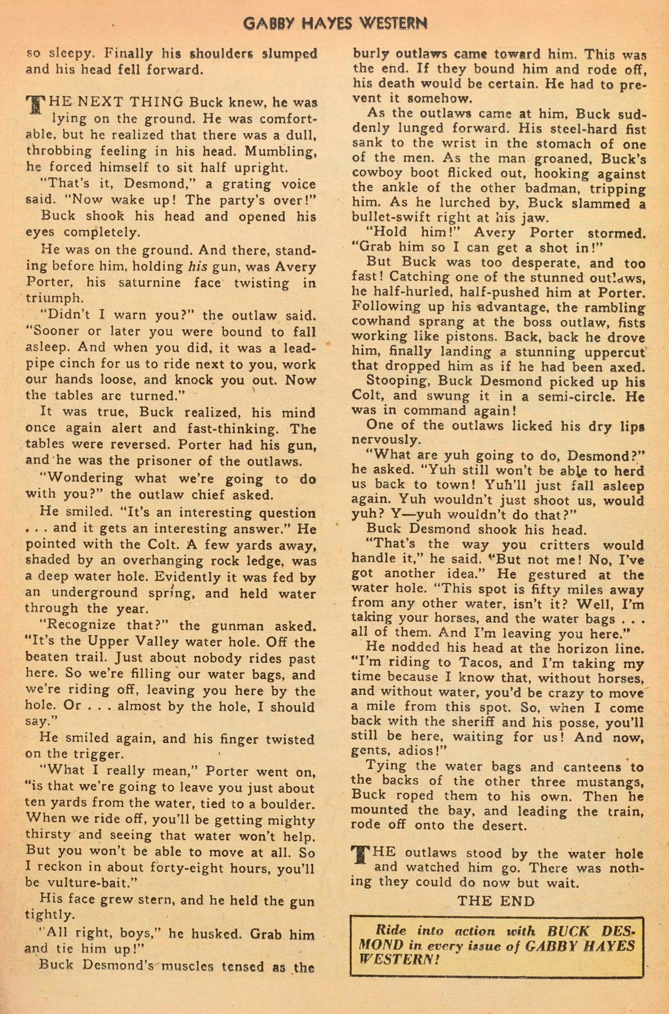 Read online Gabby Hayes Western comic -  Issue #8 - 12