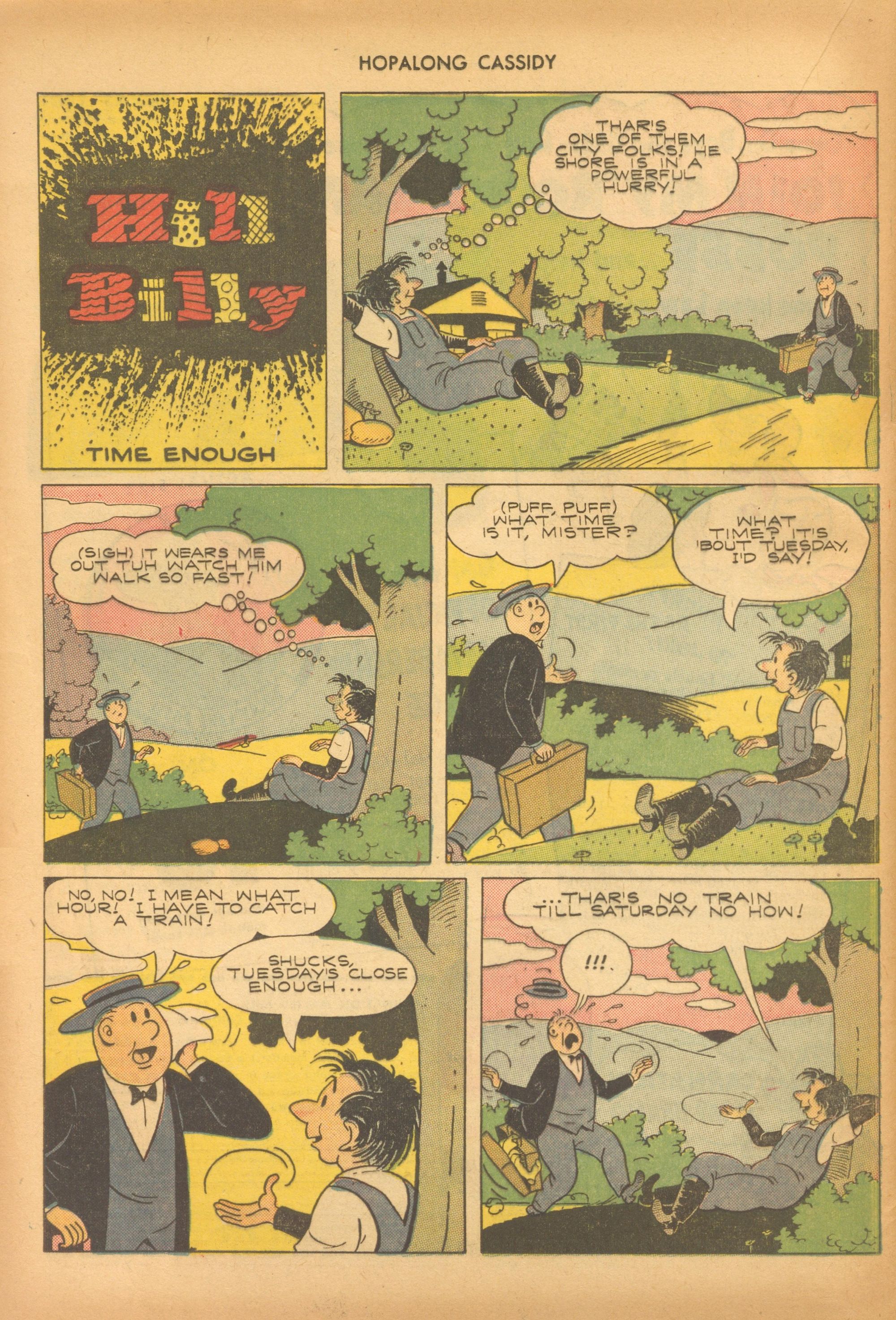 Read online Hopalong Cassidy comic -  Issue #43 - 36