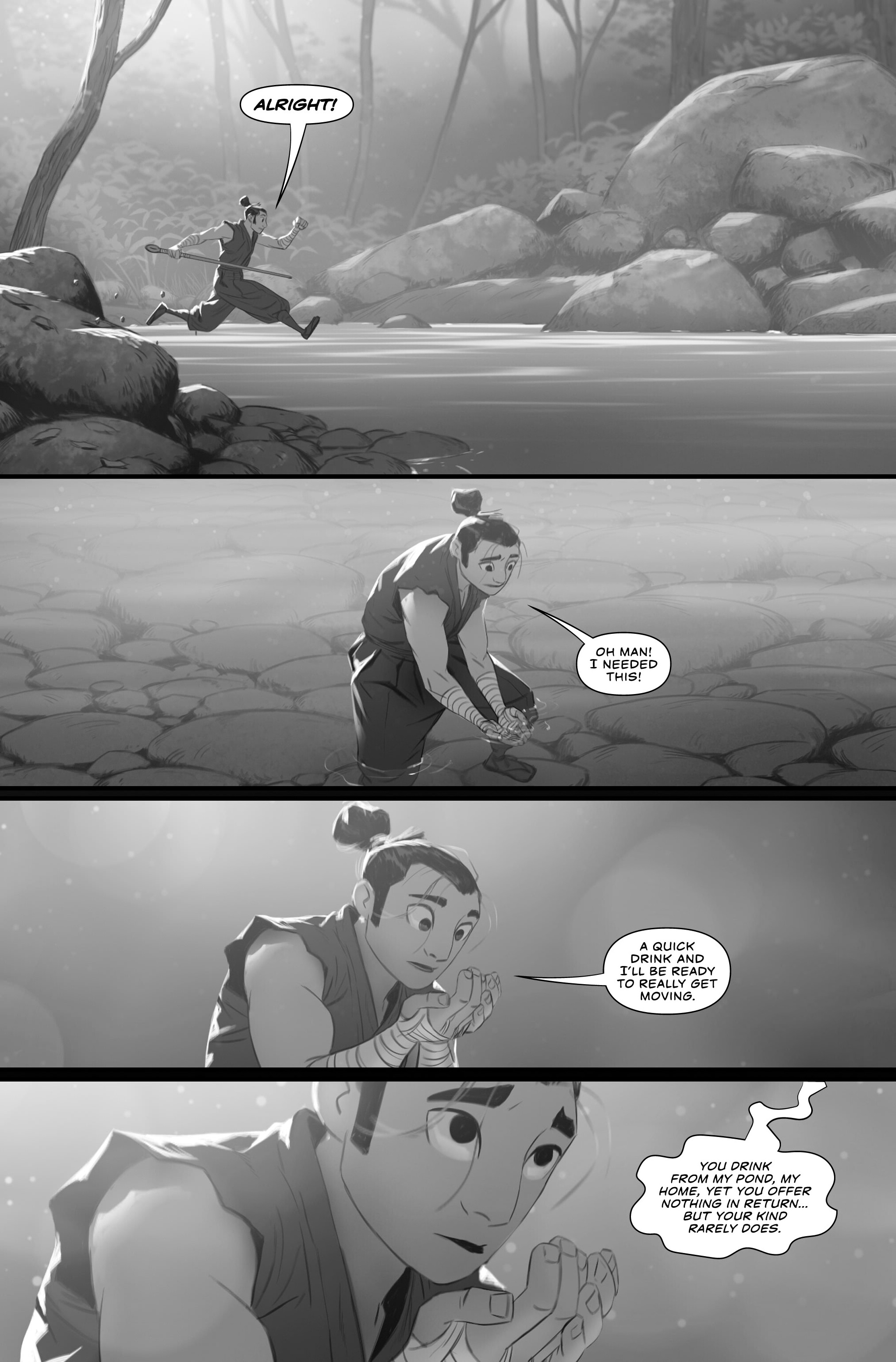 Read online Issunboshi: A Graphic Novel comic -  Issue # TPB (Part 1) - 47