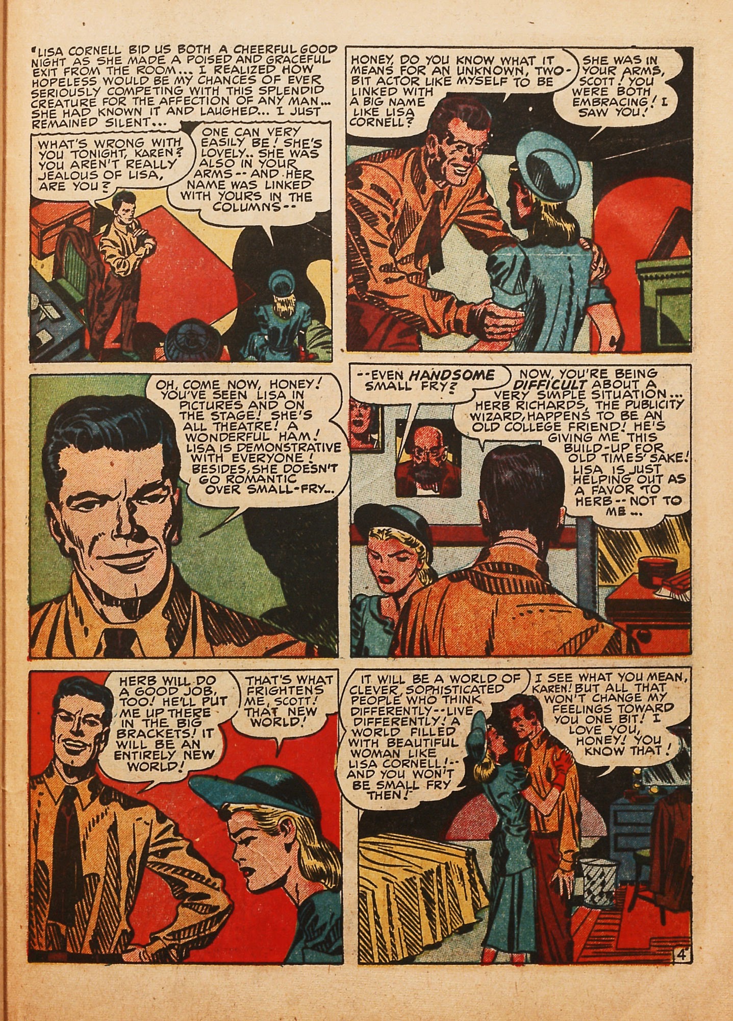 Read online Young Love (1949) comic -  Issue #7 - 35