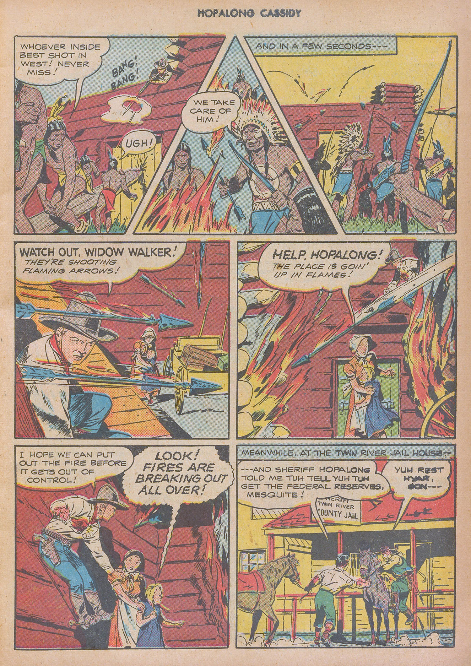 Read online Hopalong Cassidy comic -  Issue #9 - 9