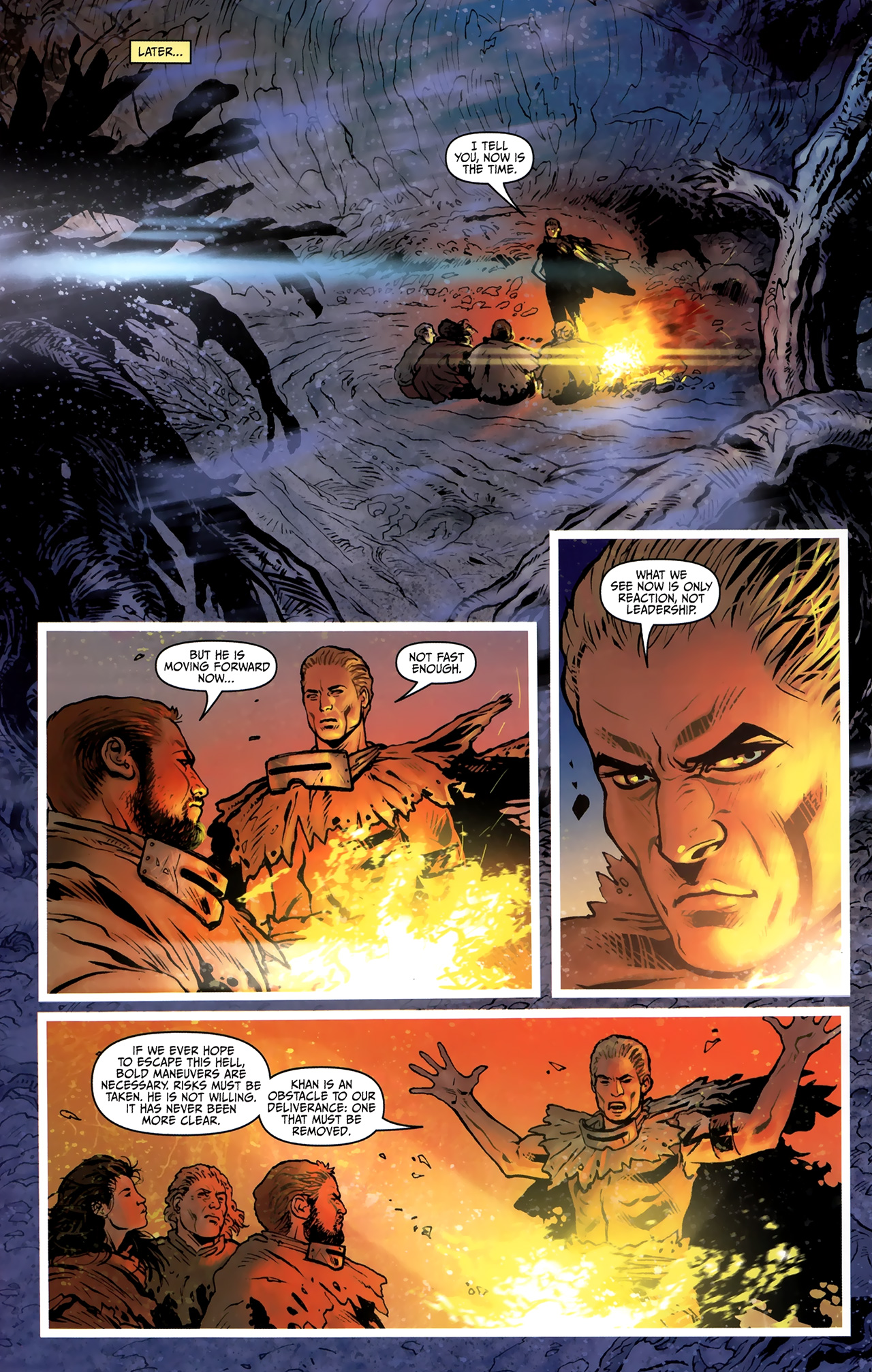 Read online Star Trek: Khan Ruling in Hell comic -  Issue #3 - 7