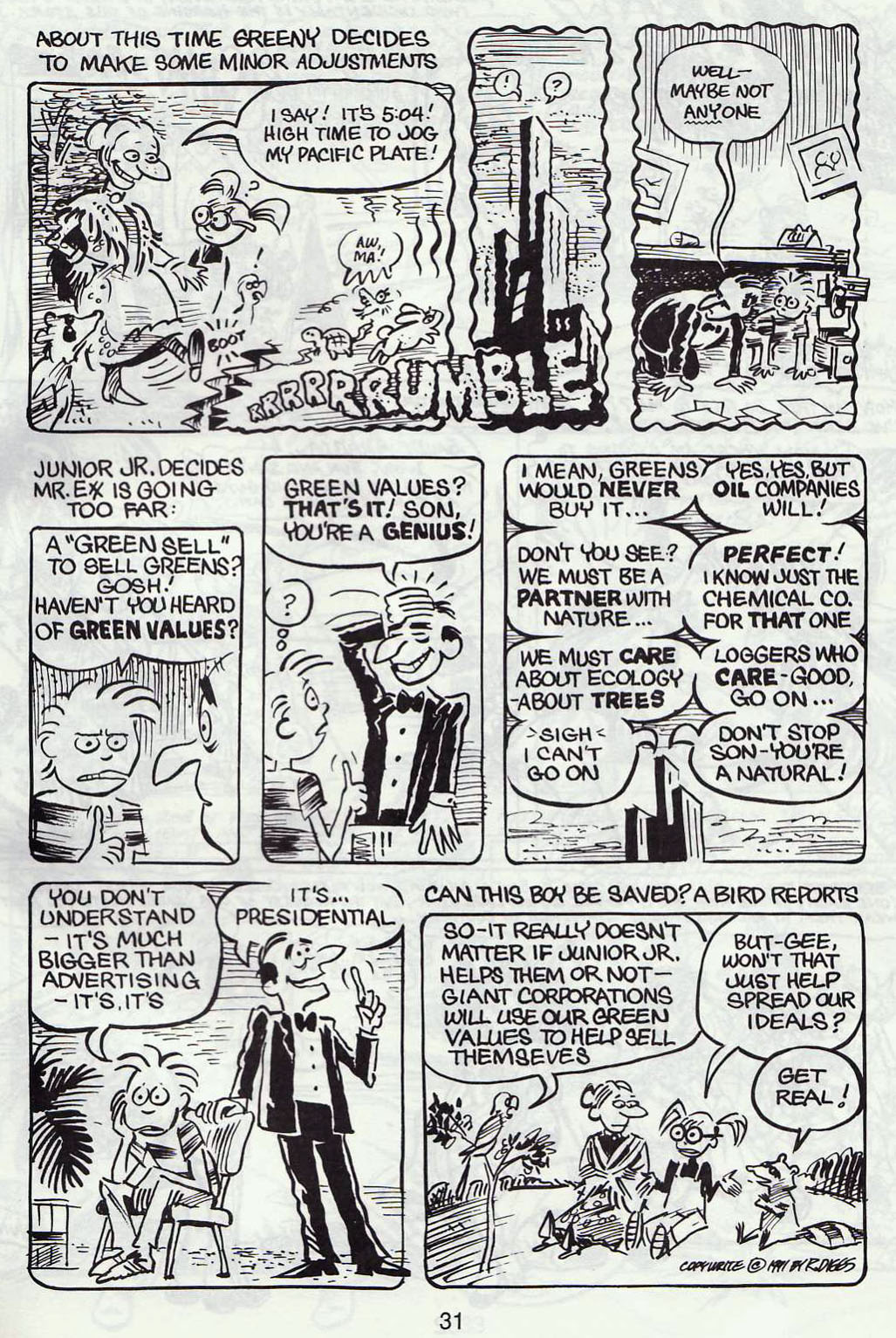 Read online Rip Off Comix comic -  Issue #30 - 33