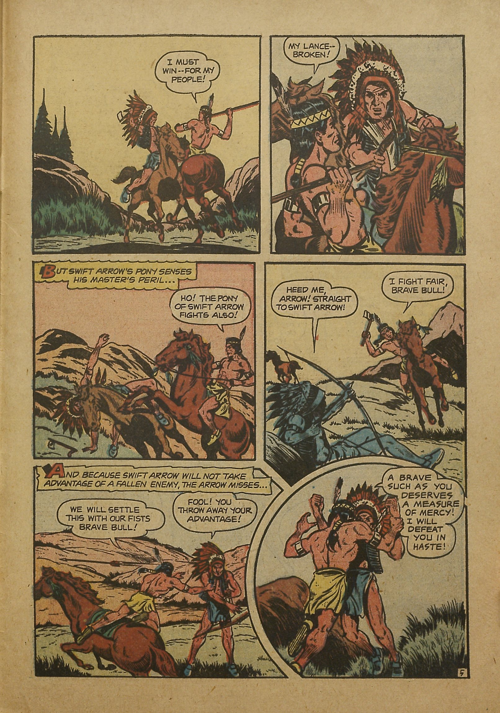 Read online Swift Arrow (1957) comic -  Issue #2 - 33