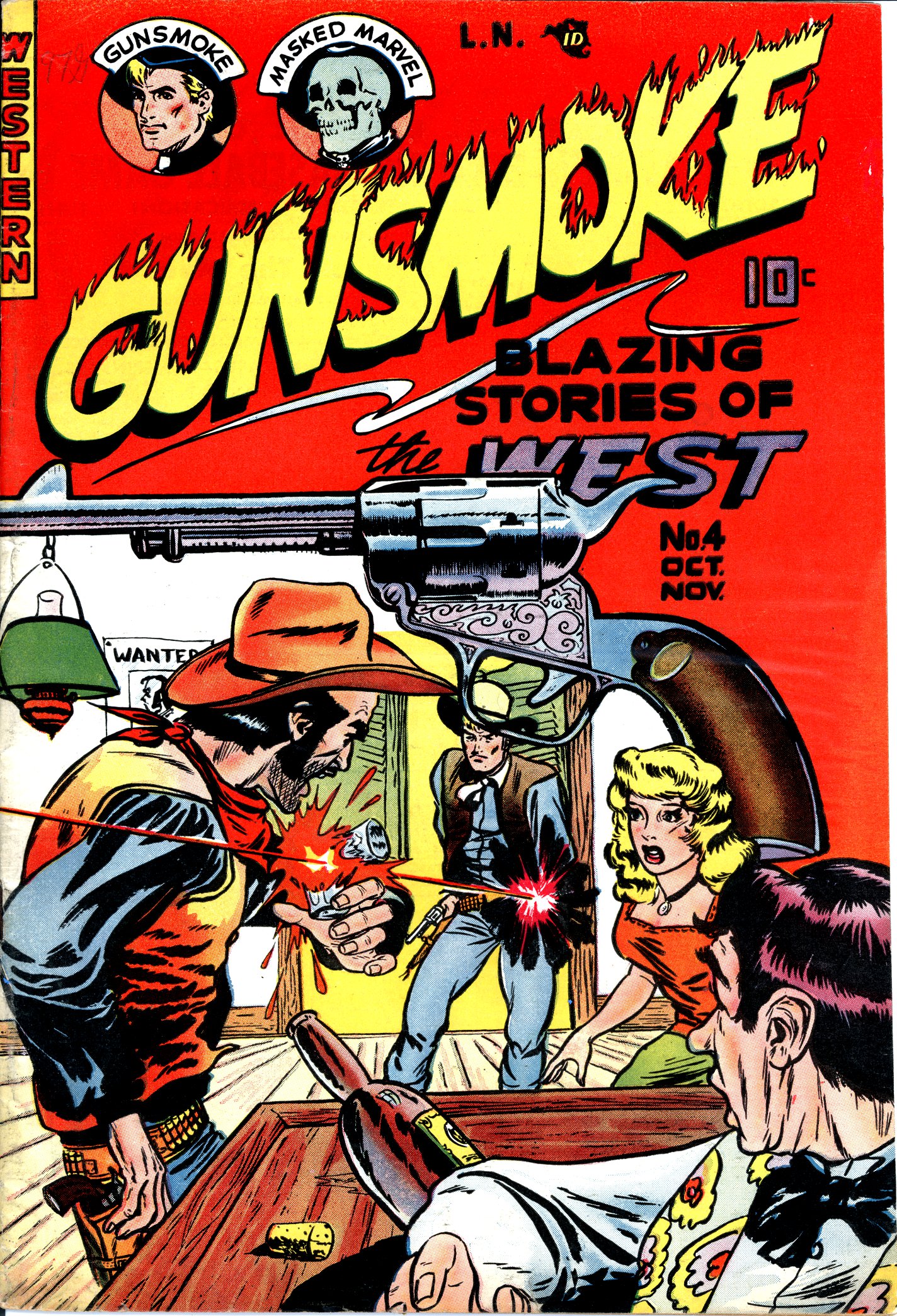Read online Gunsmoke comic -  Issue #4 - 1