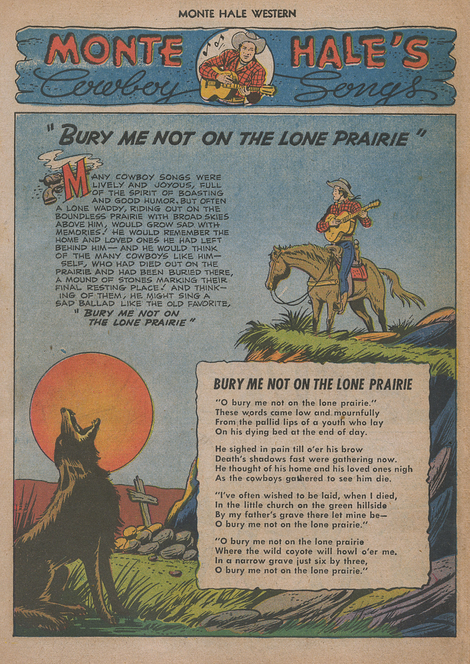 Read online Monte Hale Western comic -  Issue #47 - 50