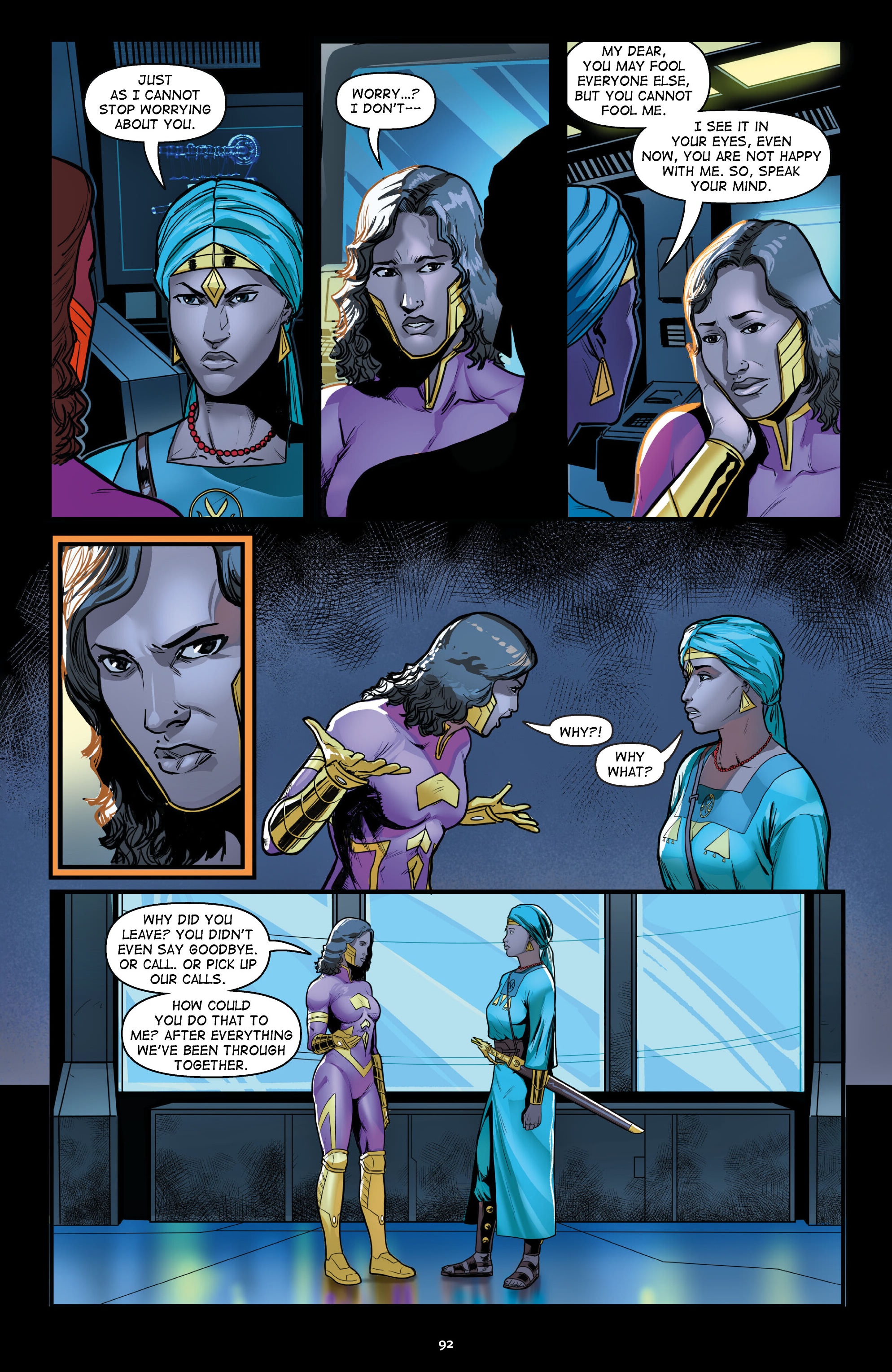 Read online The Oloris: Heroes Will Unite comic -  Issue # TPB (Part 1) - 92