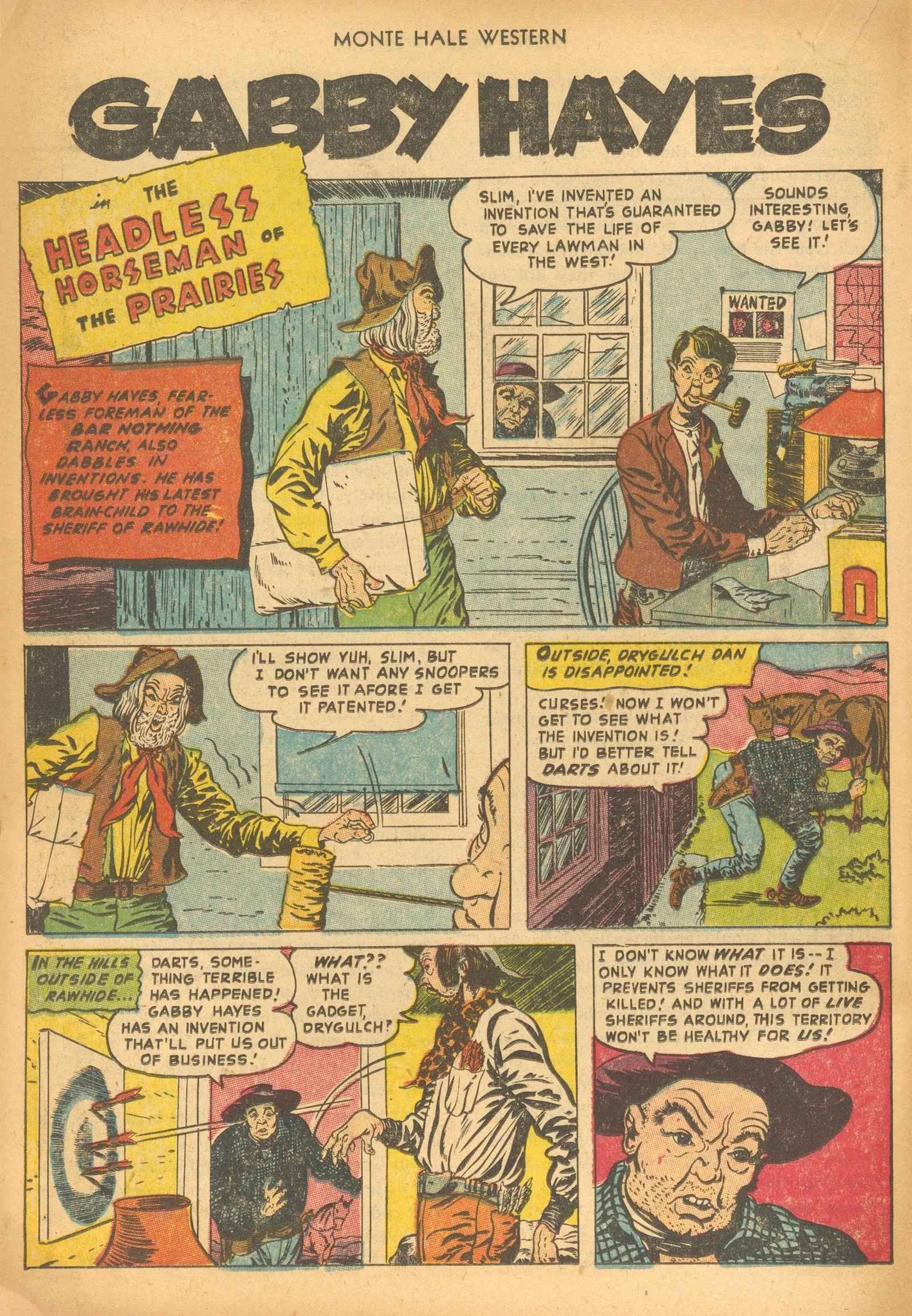 Read online Monte Hale Western comic -  Issue #80 - 18