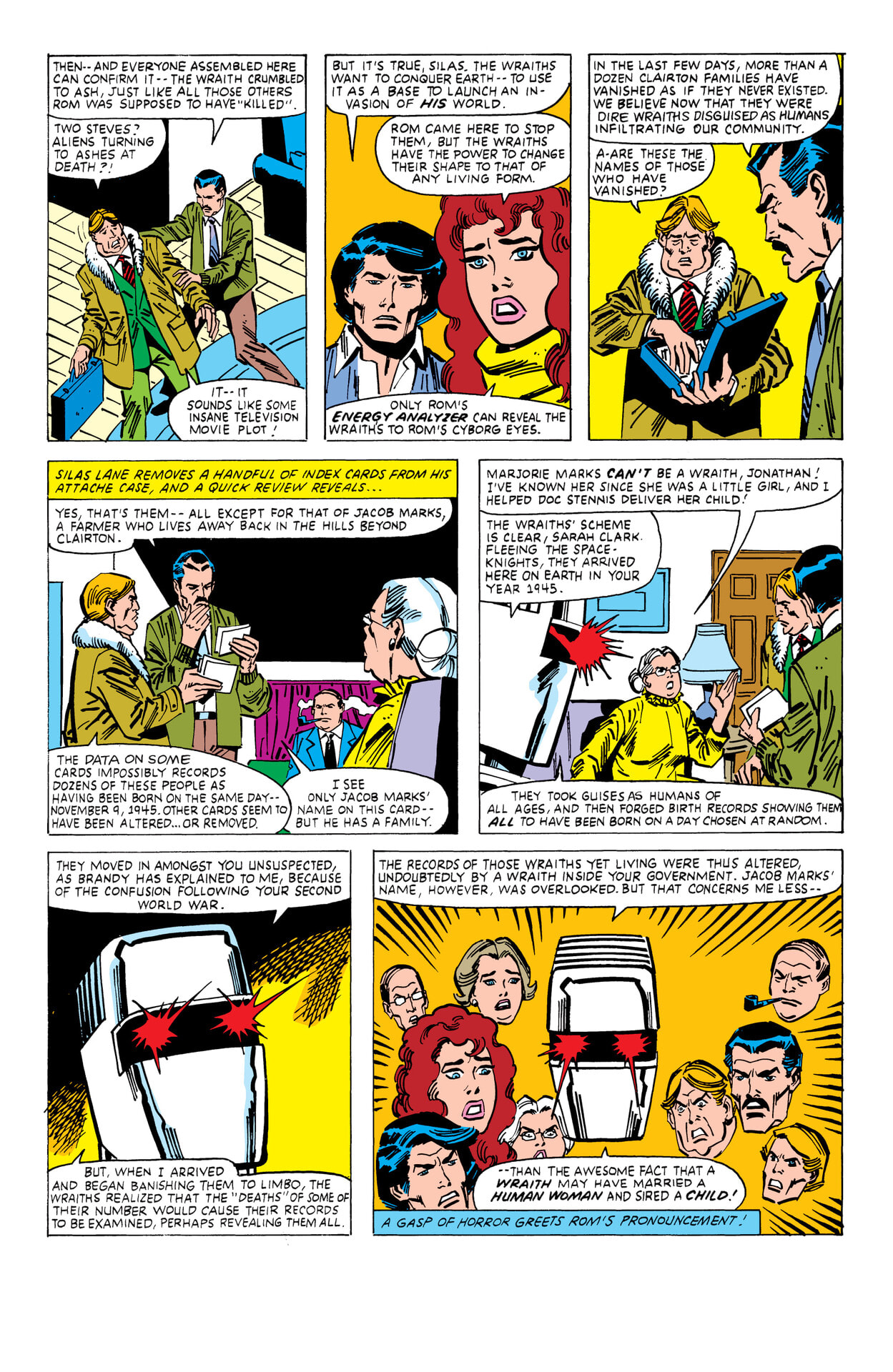 Read online Rom: The Original Marvel Years Omnibus comic -  Issue # TPB (Part 4) - 49