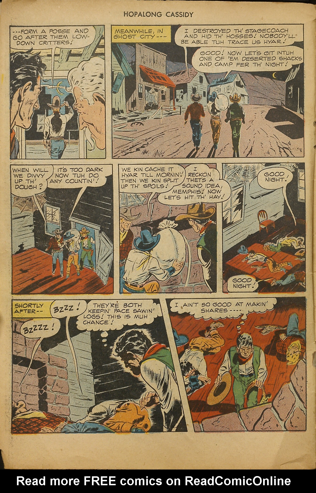 Read online Hopalong Cassidy comic -  Issue #24 - 6