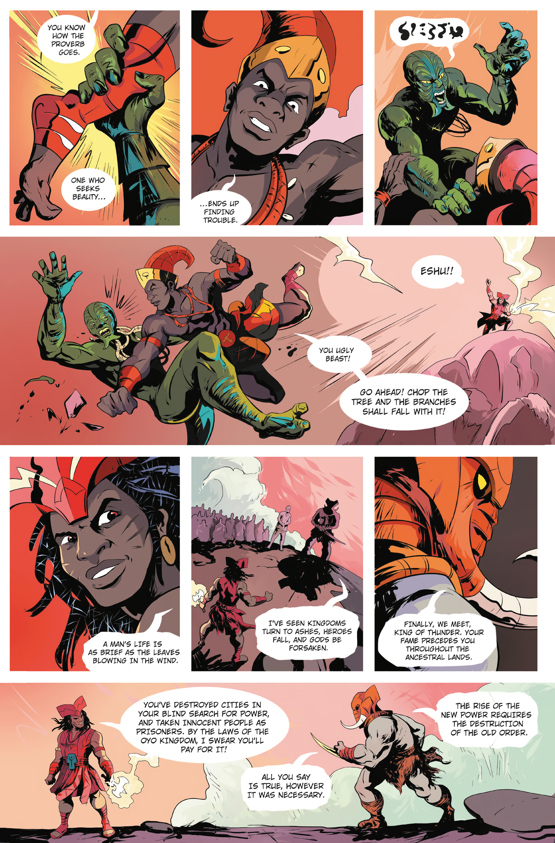 Read online Tales of the Orishas comic -  Issue # TPB - 66