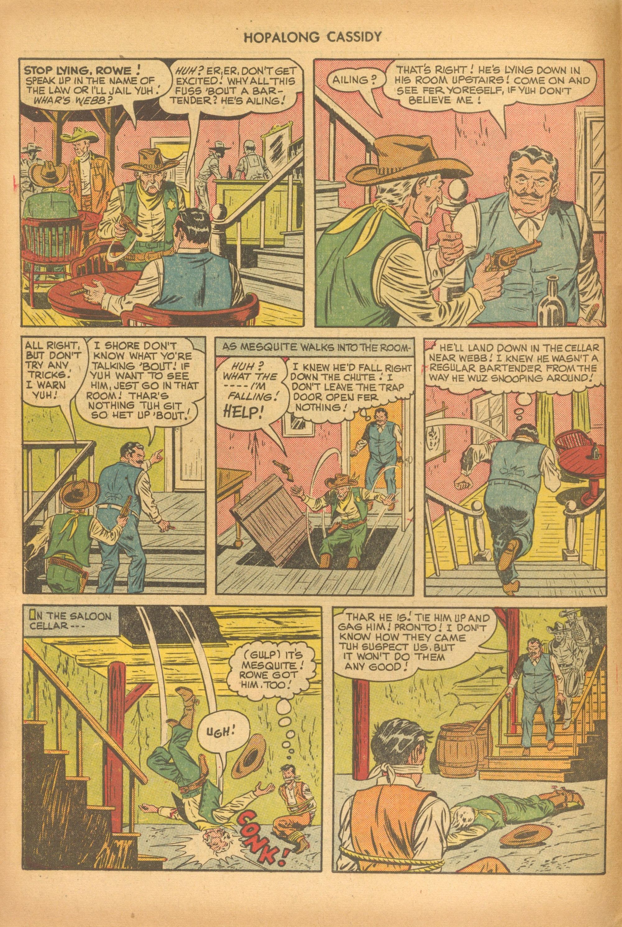 Read online Hopalong Cassidy comic -  Issue #43 - 10