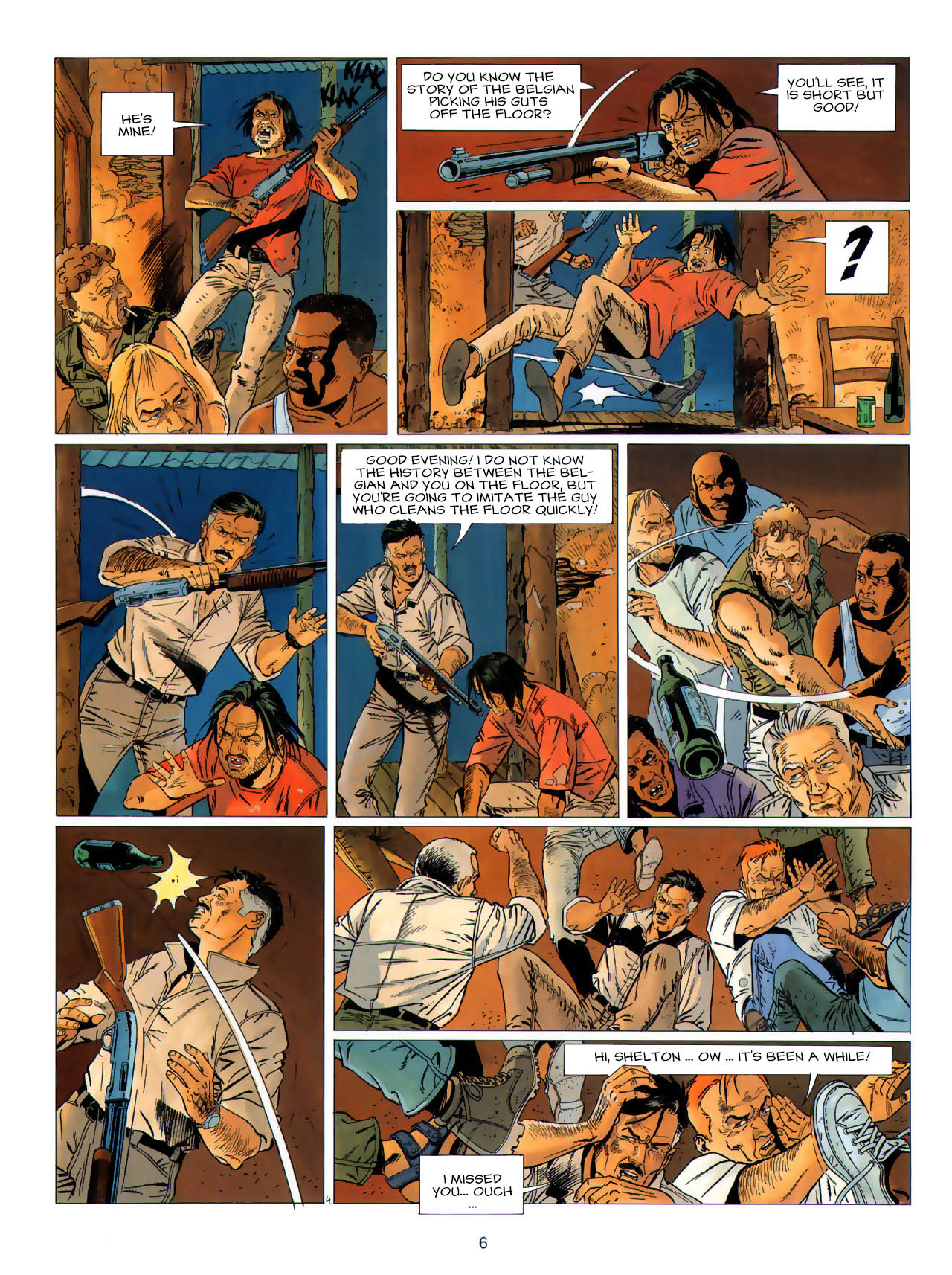 Read online Wayne Shelton comic -  Issue #6 - 9