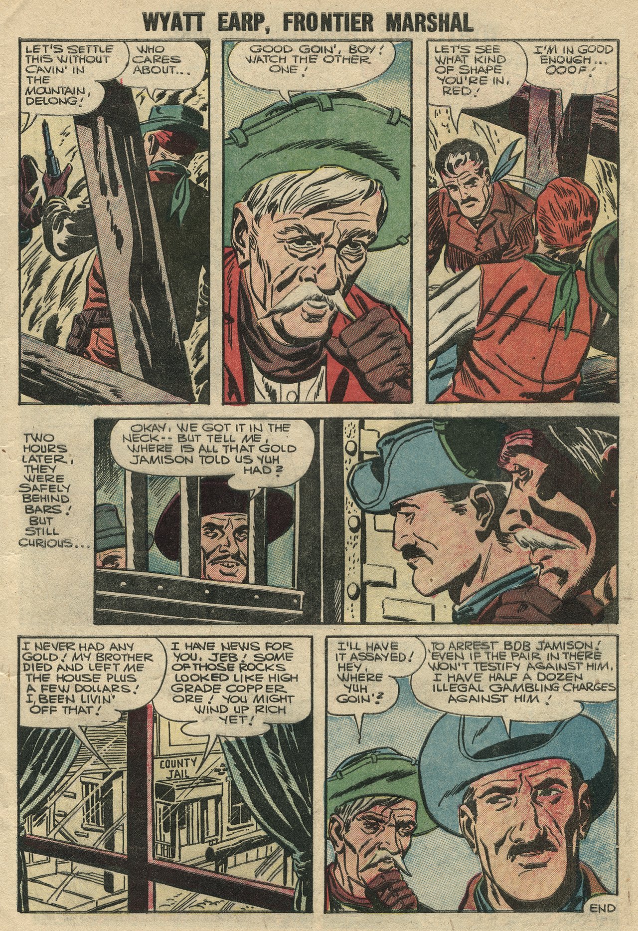 Read online Wyatt Earp Frontier Marshal comic -  Issue #14 - 9